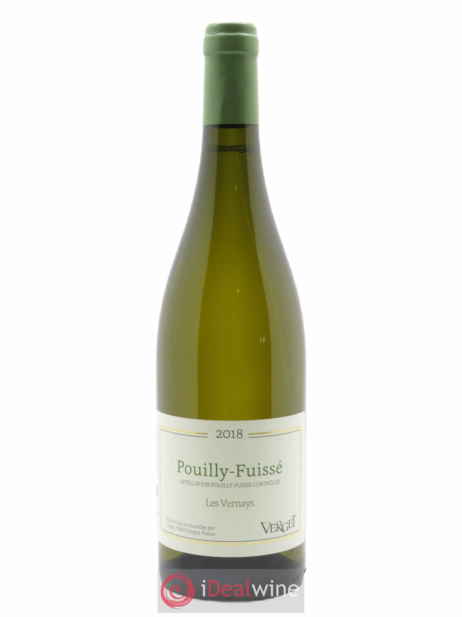 Pouilly-Fuissé Les Vernays Verget 2018 - Lot de 1 bouteille - 0