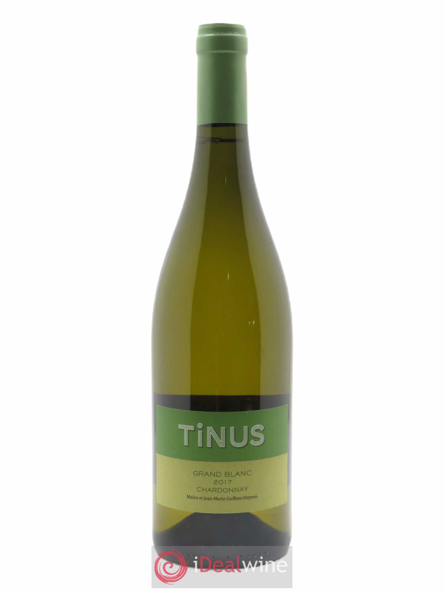 Vin de France Château des Tourettes Blanc Chardonnay Jean-Marie Guffens 2017 - Lot de 1 bouteille - 0