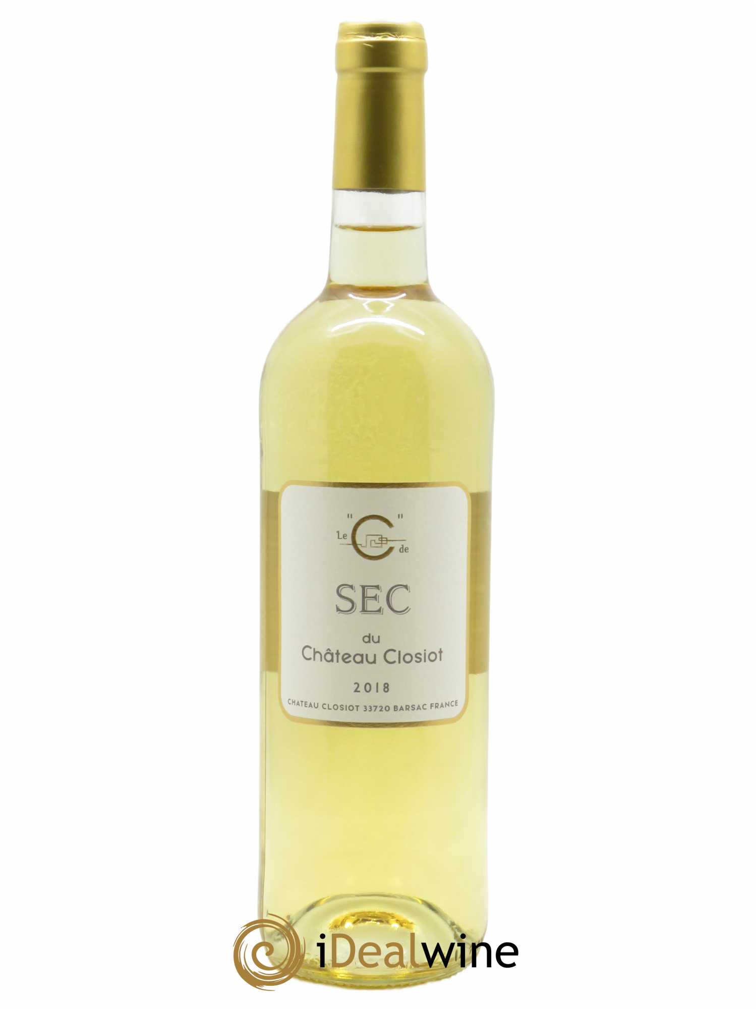 Château Closiot 2018 - Lot de 1 bouteille - 0