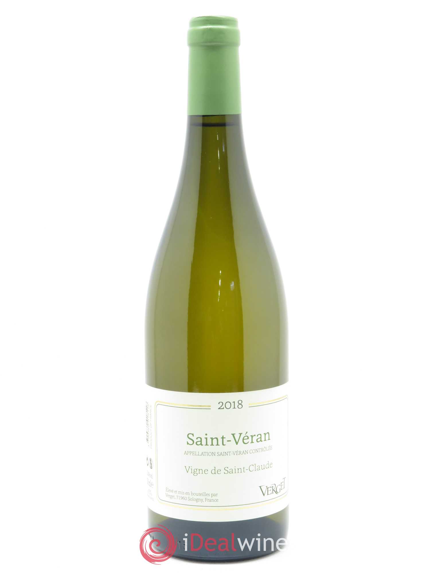 Saint-Véran Vigne de Saint-Claude Verget 2018 - Lot de 1 bouteille - 0