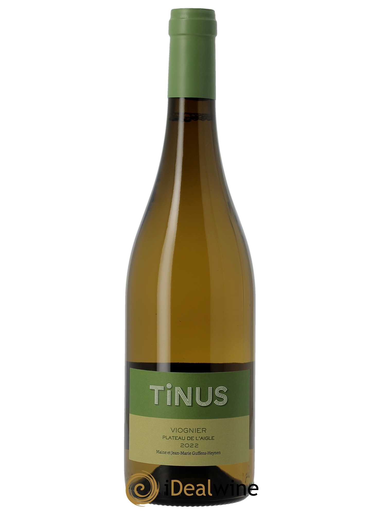 Vin de France Château des Tourettes Tinus Viognier Plâteau de l'Aigle Jean-Marie Guffens 2022 - Lot de 1 bouteille - 0