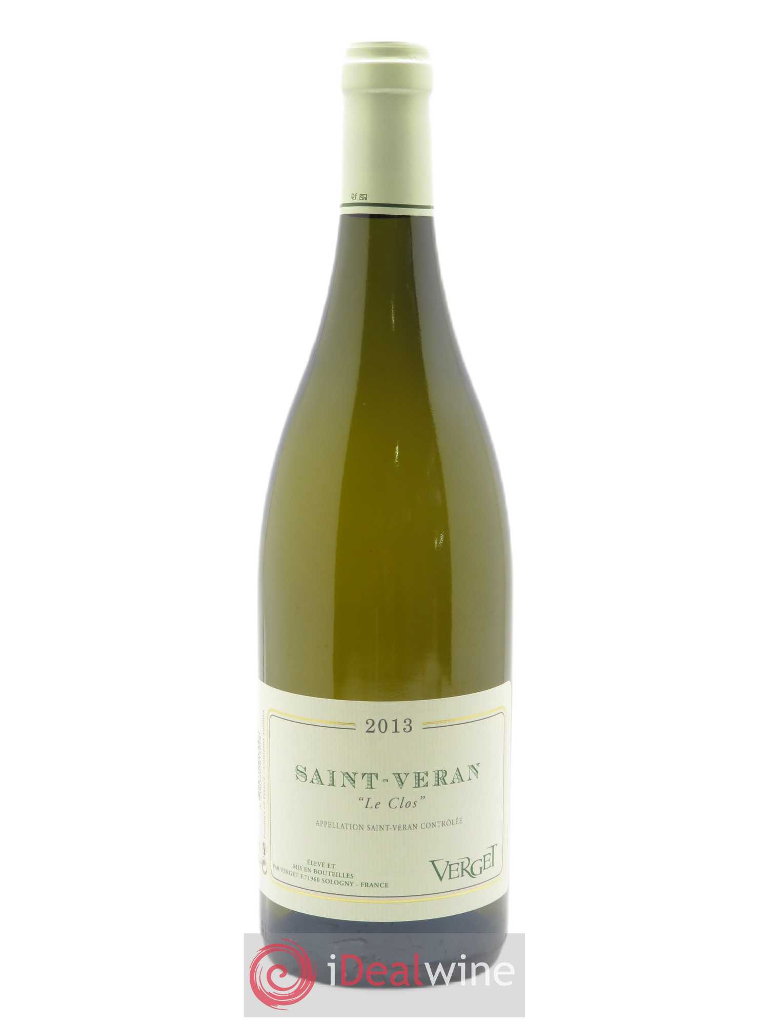 Saint-Véran Le Clos Verget 2013 - Lot de 1 bouteille - 0
