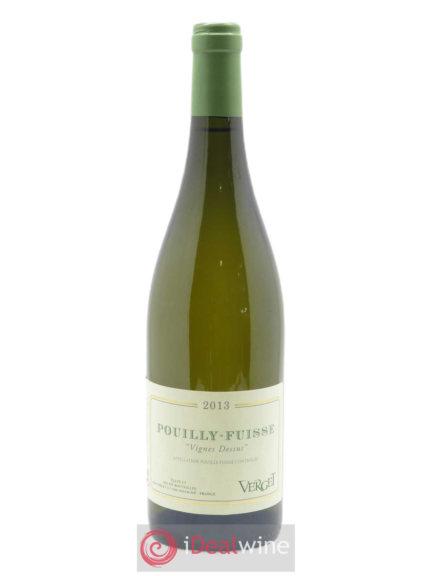 Pouilly-Fuissé Vignes Dessus Verget 2013 - Lot de 1 bouteille - 0