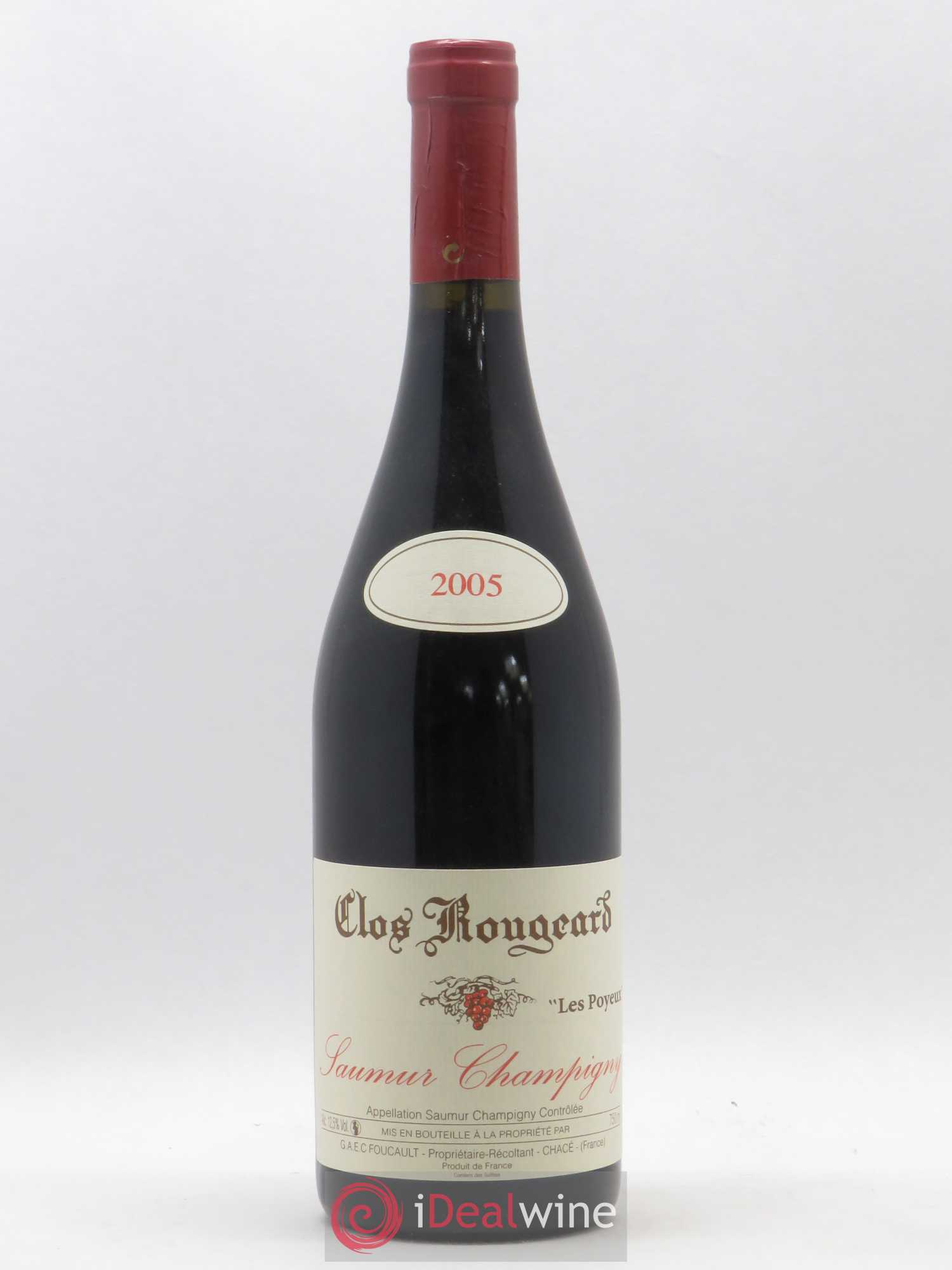 Saumur-Champigny Les Poyeux Clos Rougeard 2005 - Lot de 1 bouteille - 0