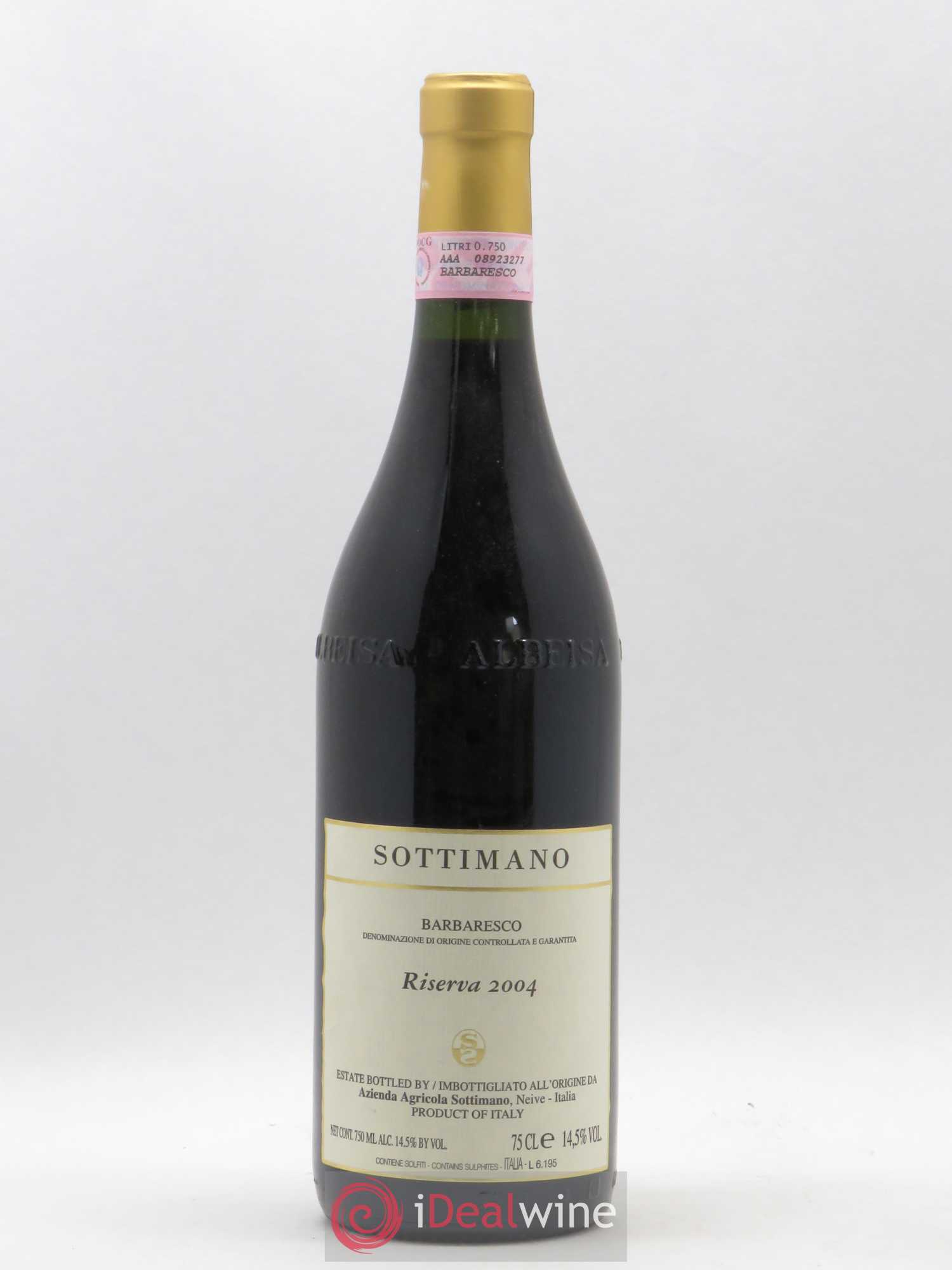 Barbaresco DOCG Riserva Sottimano 2004 - Lot of 1 bottle - 0