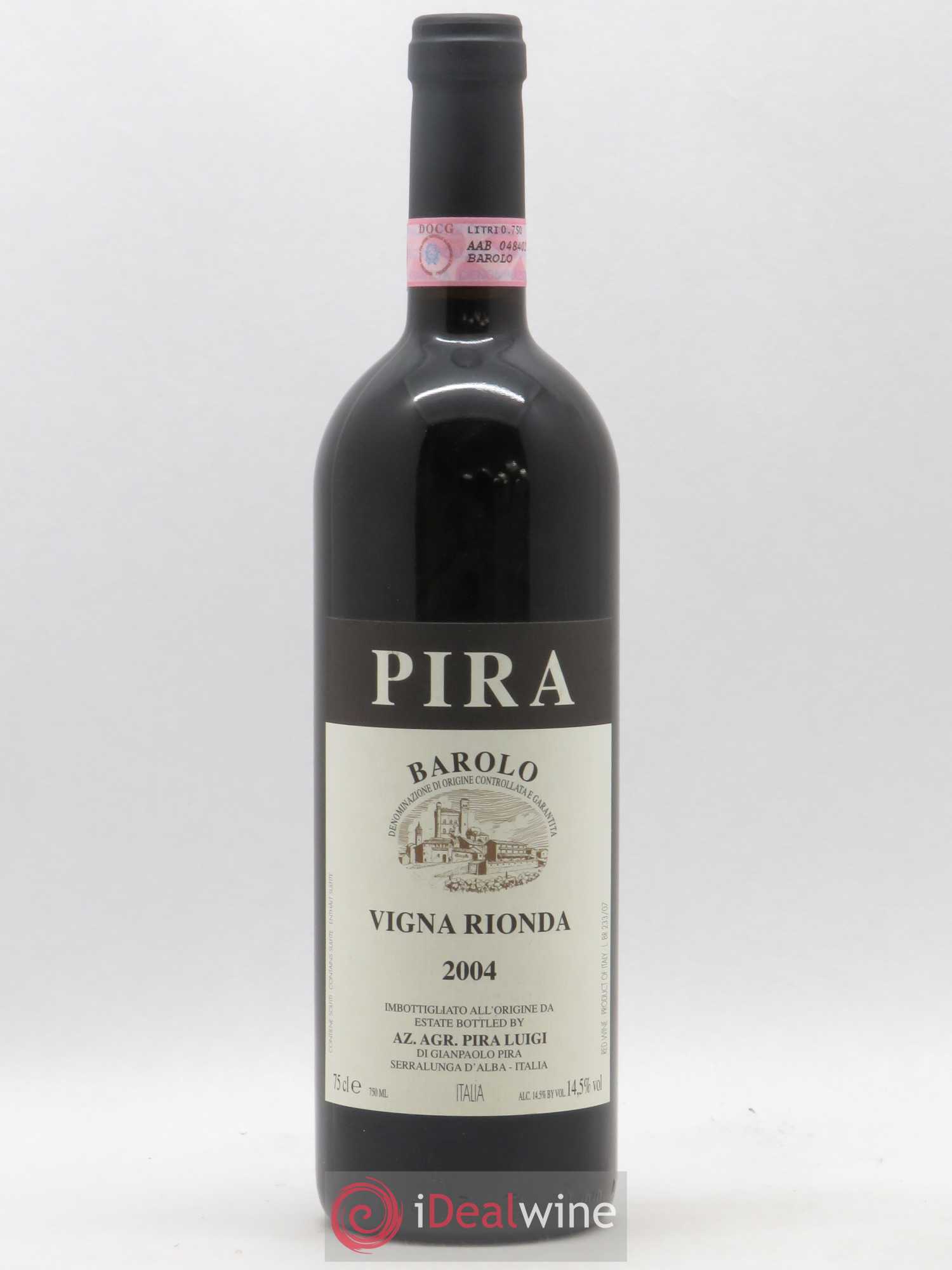 Barolo DOCG Luigi Pira Vigna Rionda 2004 - Lot de 1 bouteille - 0