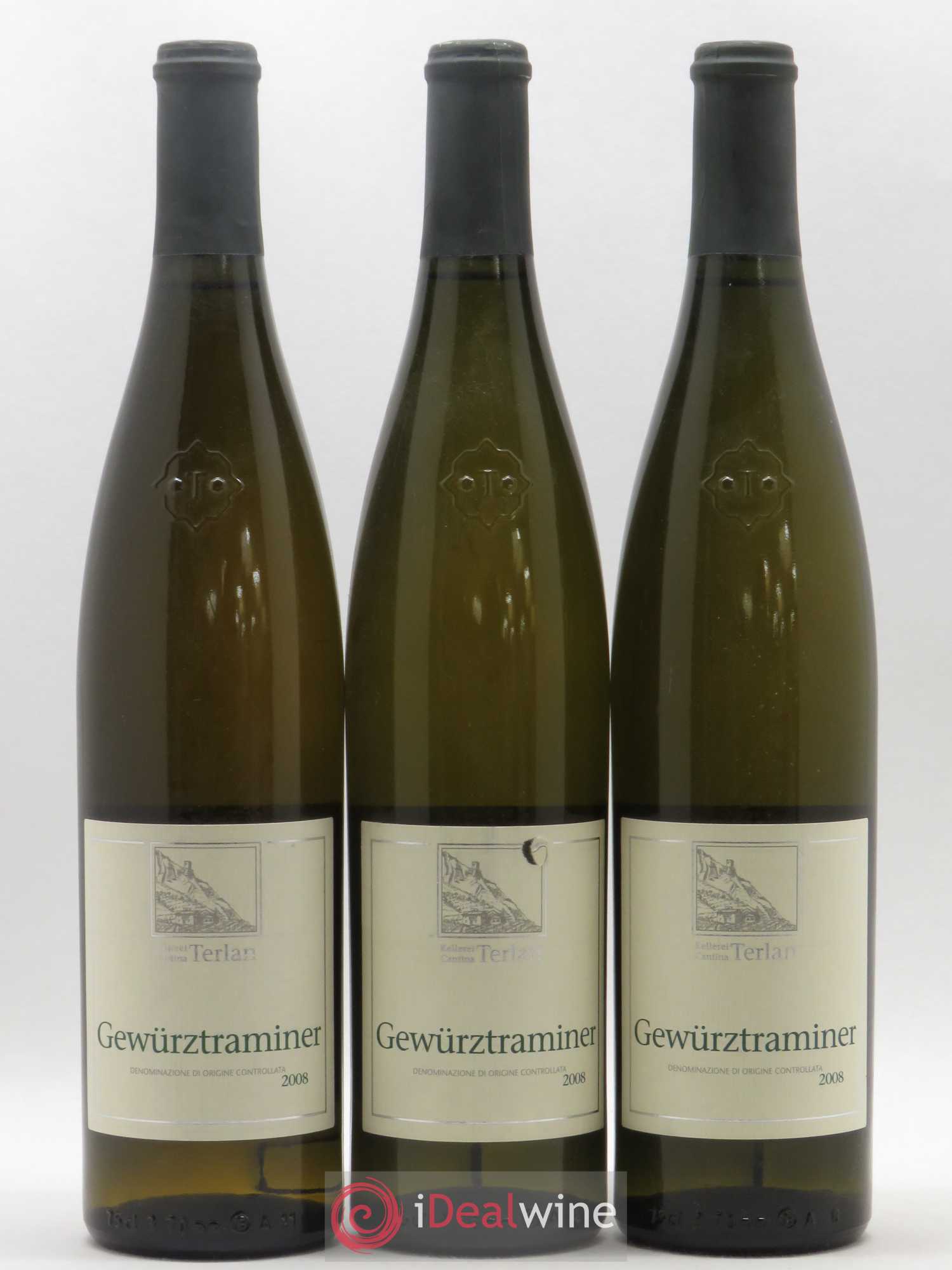 Italie Gewurztraminer Cantina Terlano 2008 - Posten von 3 Flaschen - 0