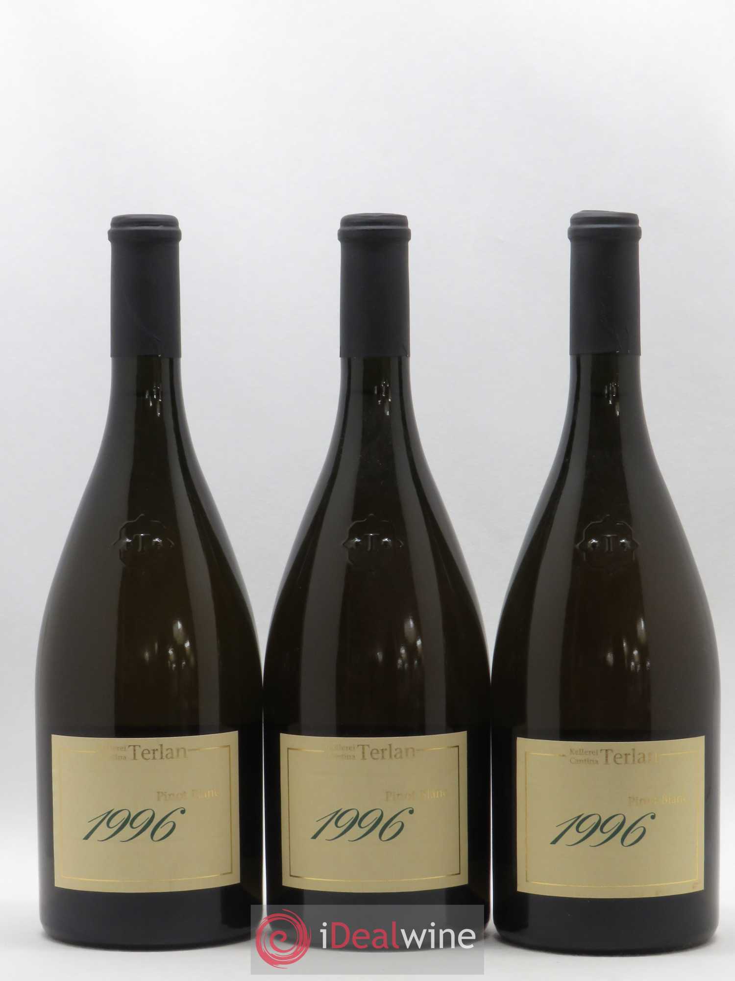Italie Pinot Bianco Rarity Vintage Terlano (sans prix de réserve) 1996 - Posten von 3 Flaschen - 0