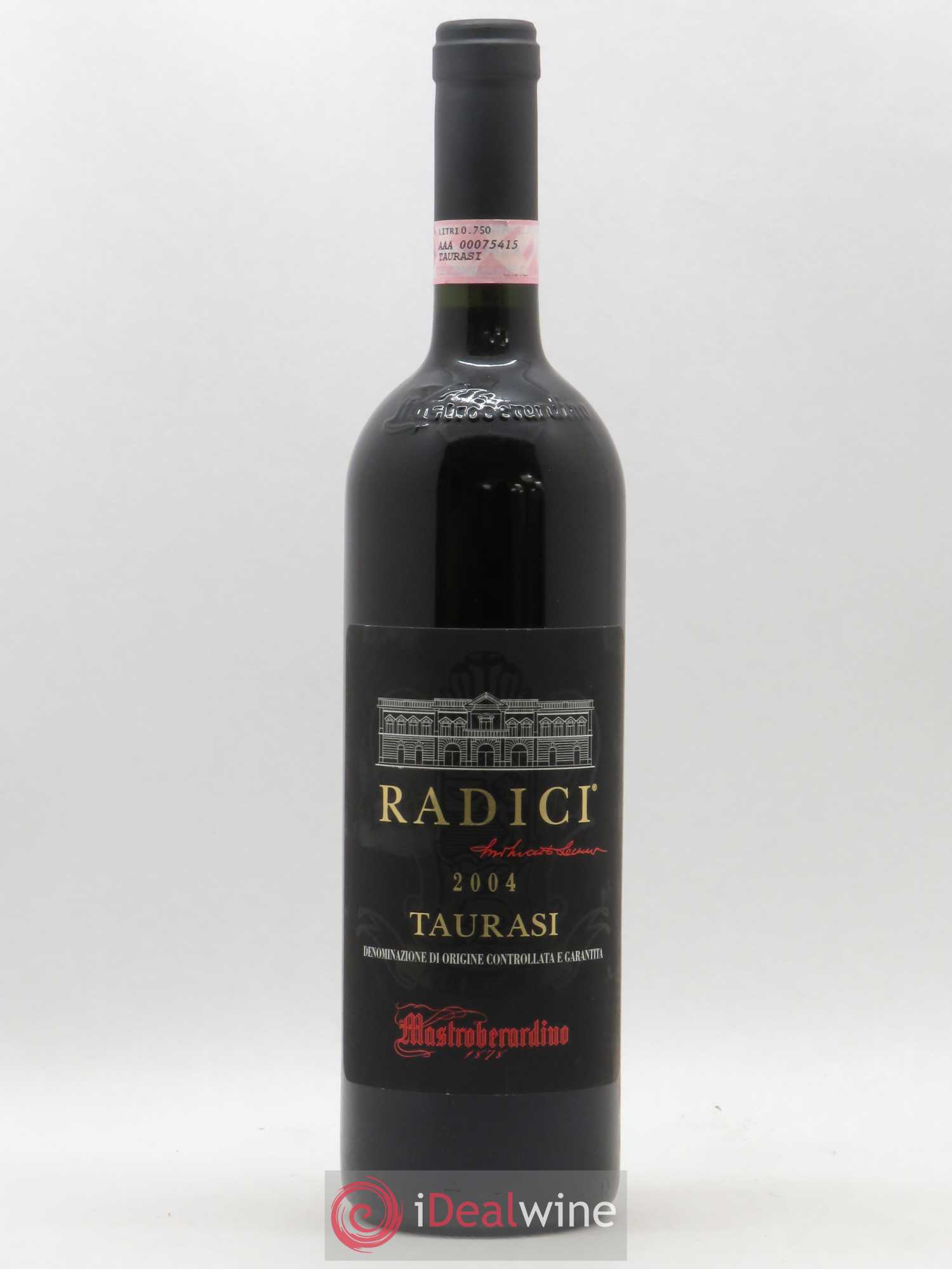 Taurasi DOCG Radici Mastroberardino 2004 - Lot de 1 bouteille - 0