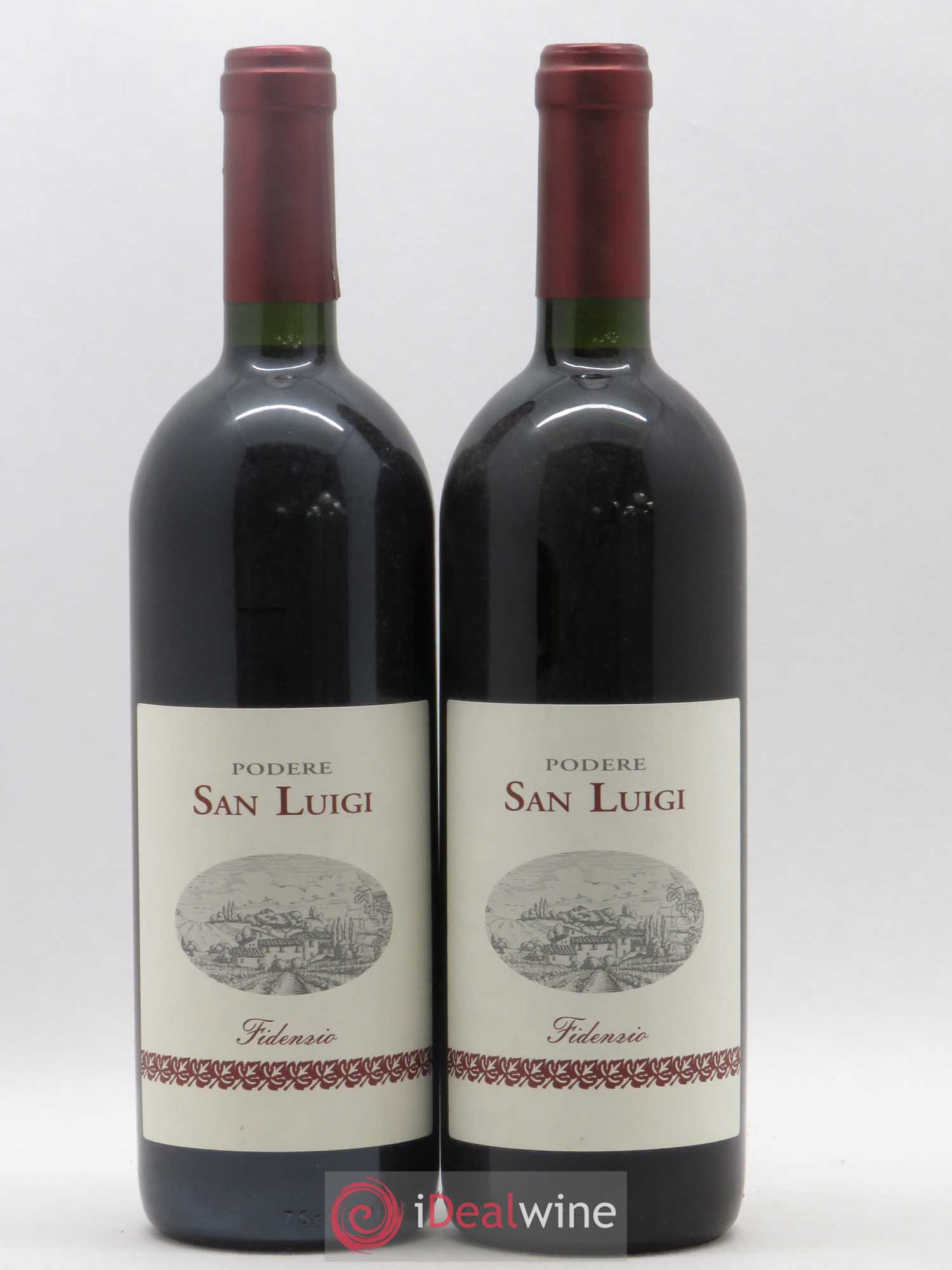 Toscana IGT Poderer San Luigi Fidenzio 2004 - Posten von 2 Flaschen - 0