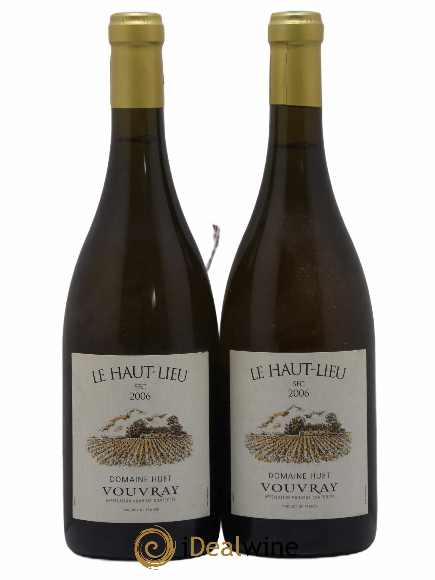 Vouvray Le Haut-Lieu Sec Domaine Huet 2006 - Lot de 2 bouteilles - 0