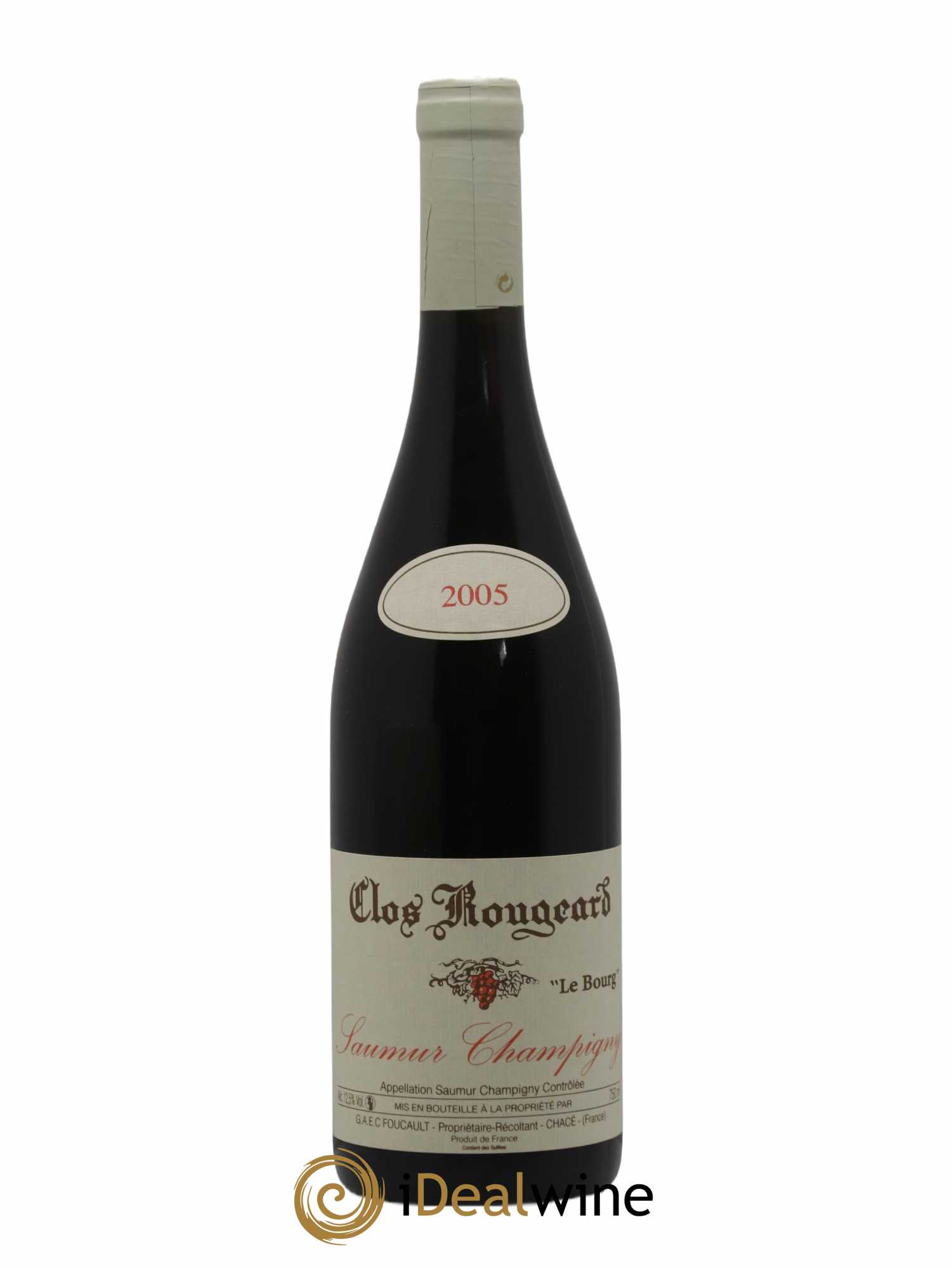 Saumur-Champigny Le Bourg Clos Rougeard 2005 - Lot de 1 bouteille - 0