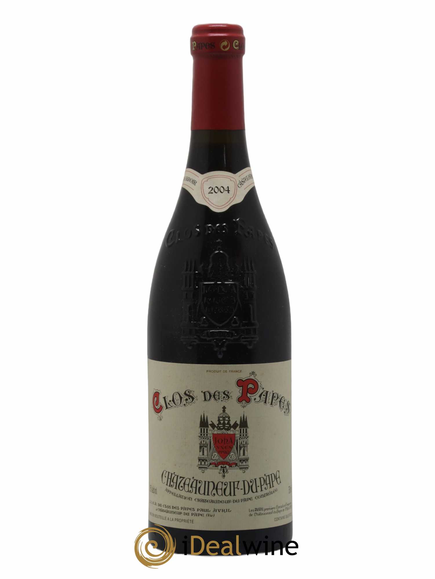 Châteauneuf-du-Pape Clos des Papes - Paul Avril 2004 - Lot de 1 bouteille - 0