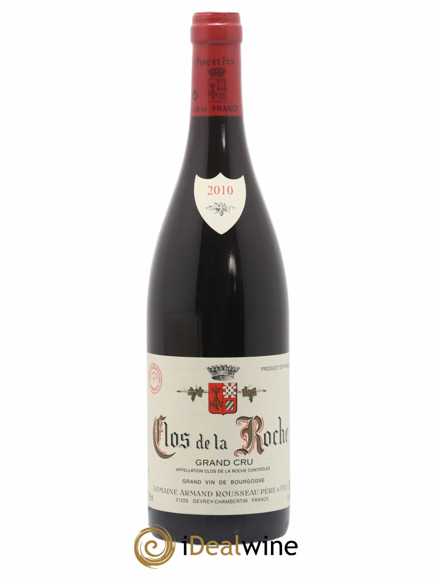 Clos de la Roche Grand Cru Armand Rousseau (Domaine) 2010 - Lot de 1 bouteille - 0