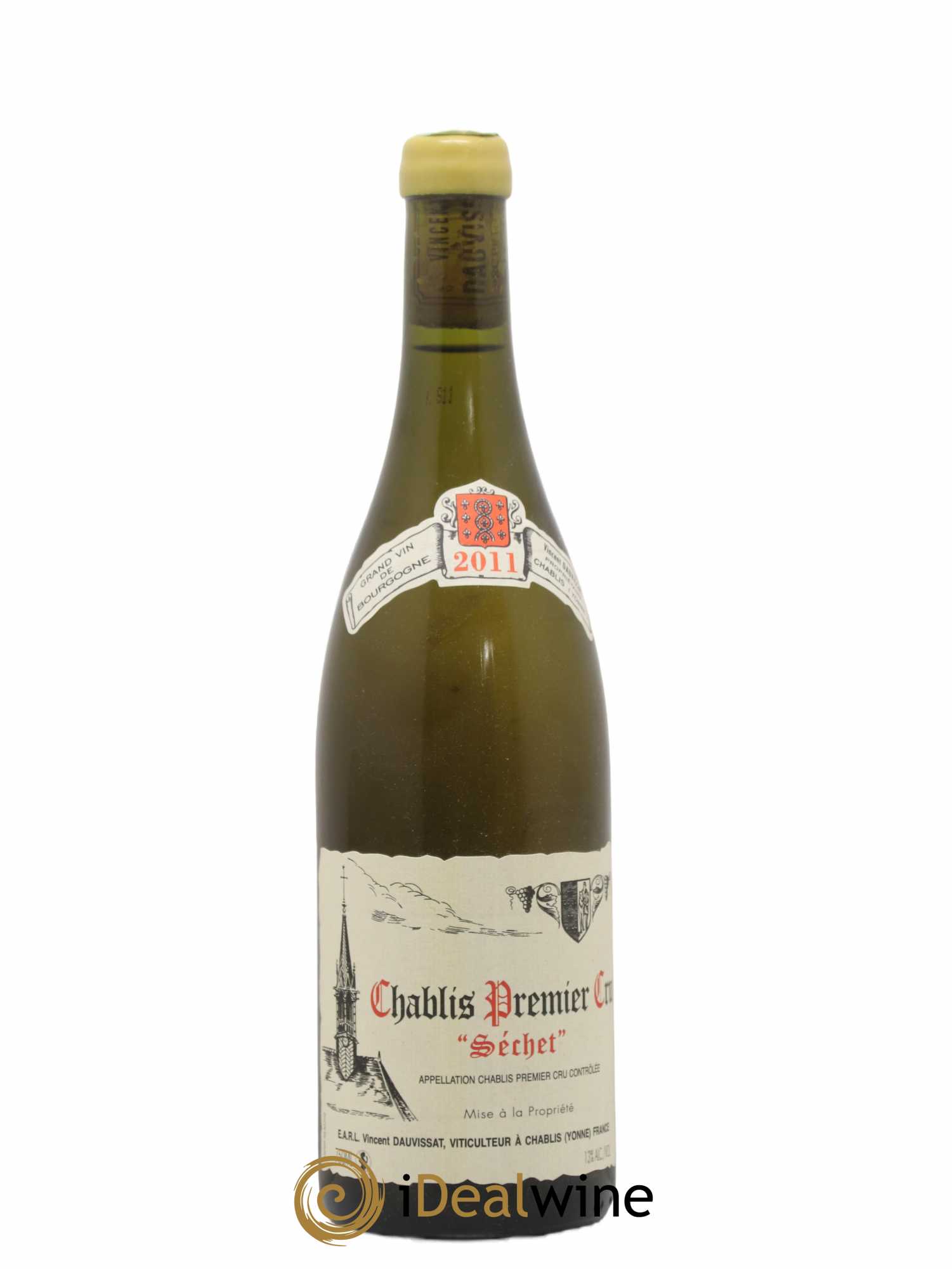 Chablis 1er Cru Séchet Vincent Dauvissat (Domaine) 2011 - Lot de 1 bouteille - 0