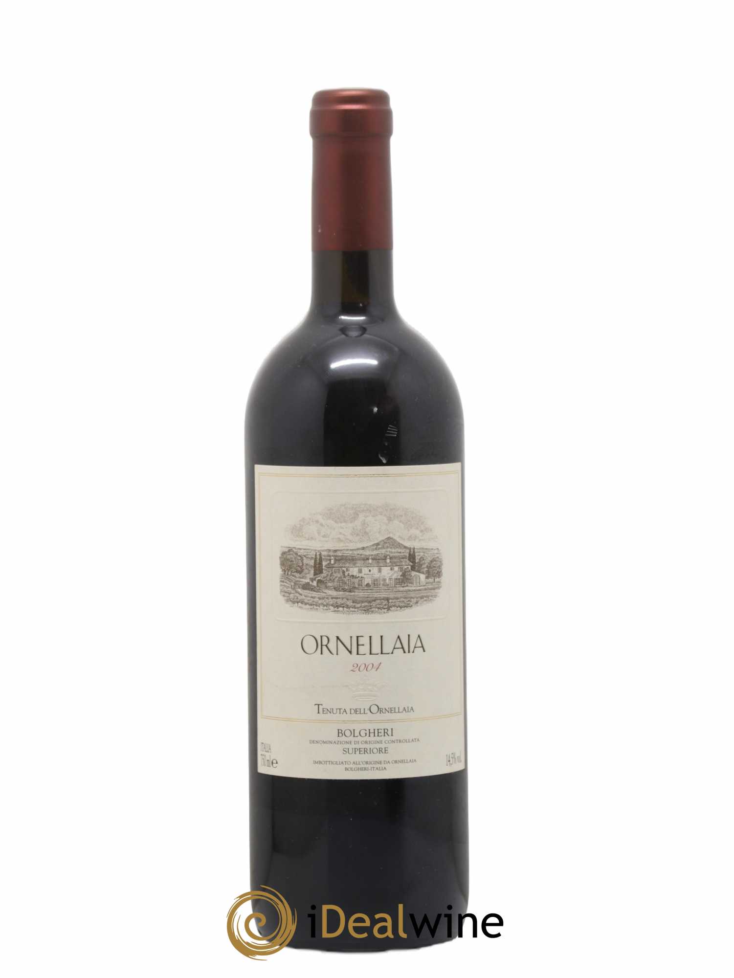 Bolgheri DOC Superiore Ornellaia Tenuta Dell'Ornellaia - Frescobaldi 2004 - Lot de 1 bouteille - 0