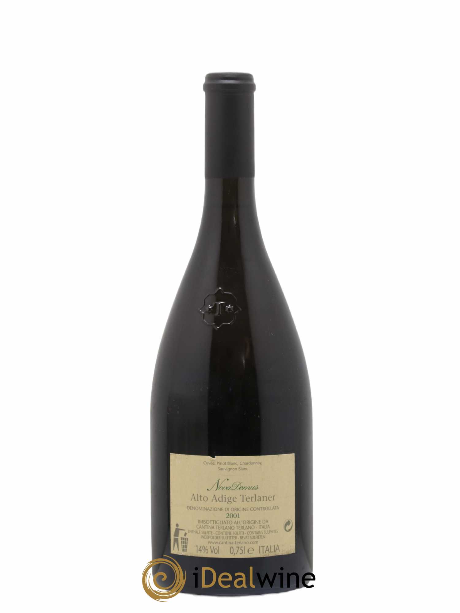 Italie Cantina Terlano Nova Domus 2001 - Posten von 1 Flasche - 1