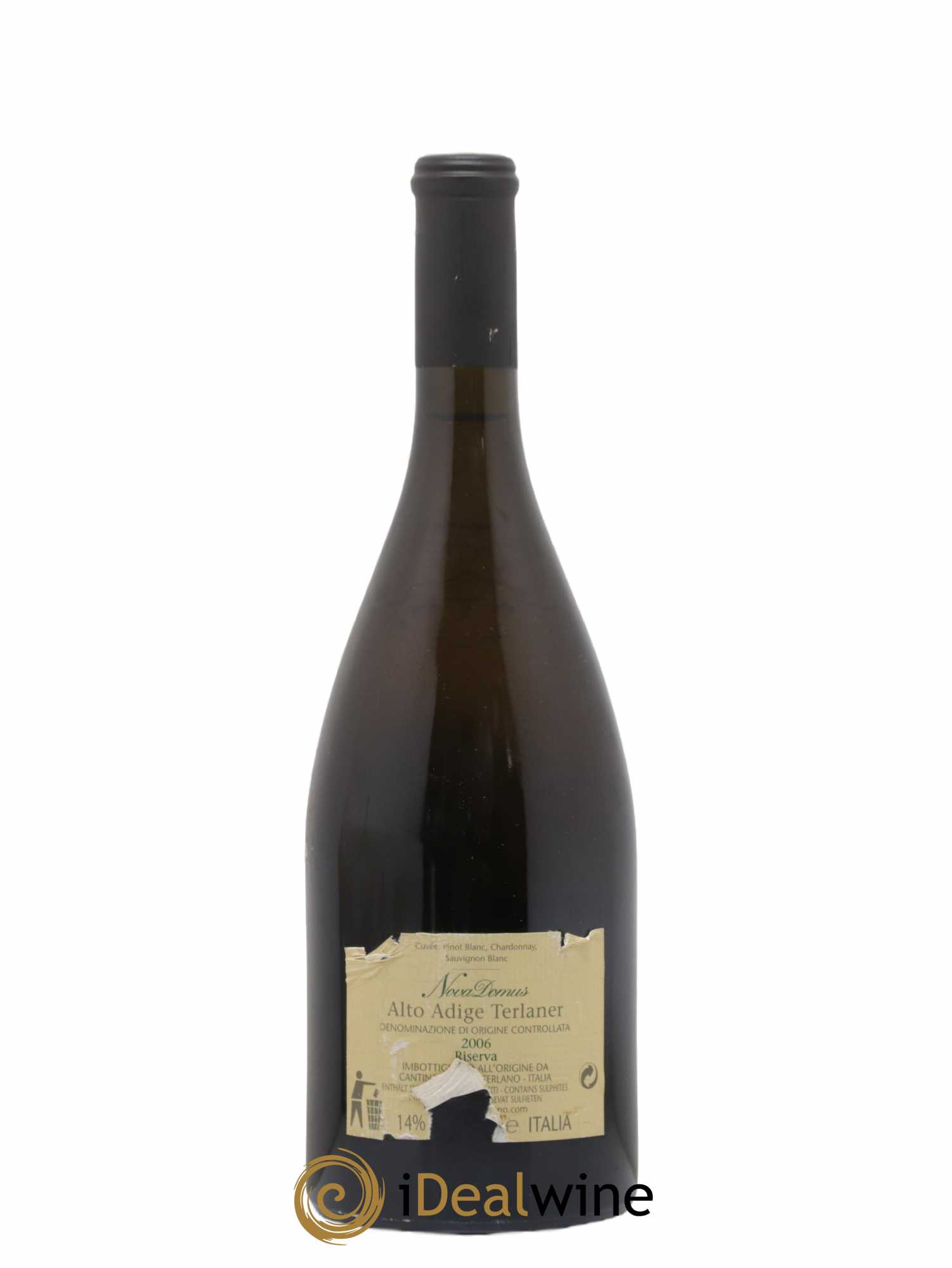 Italie Cantina Terlano Nova Domus 2006 - Posten von 1 Flasche - 1