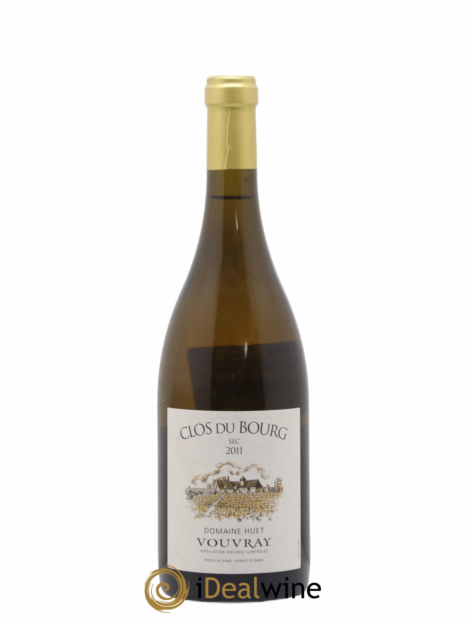 Vouvray Clos du Bourg Sec Domaine Huet 2011 - Lot de 1 bouteille - 0