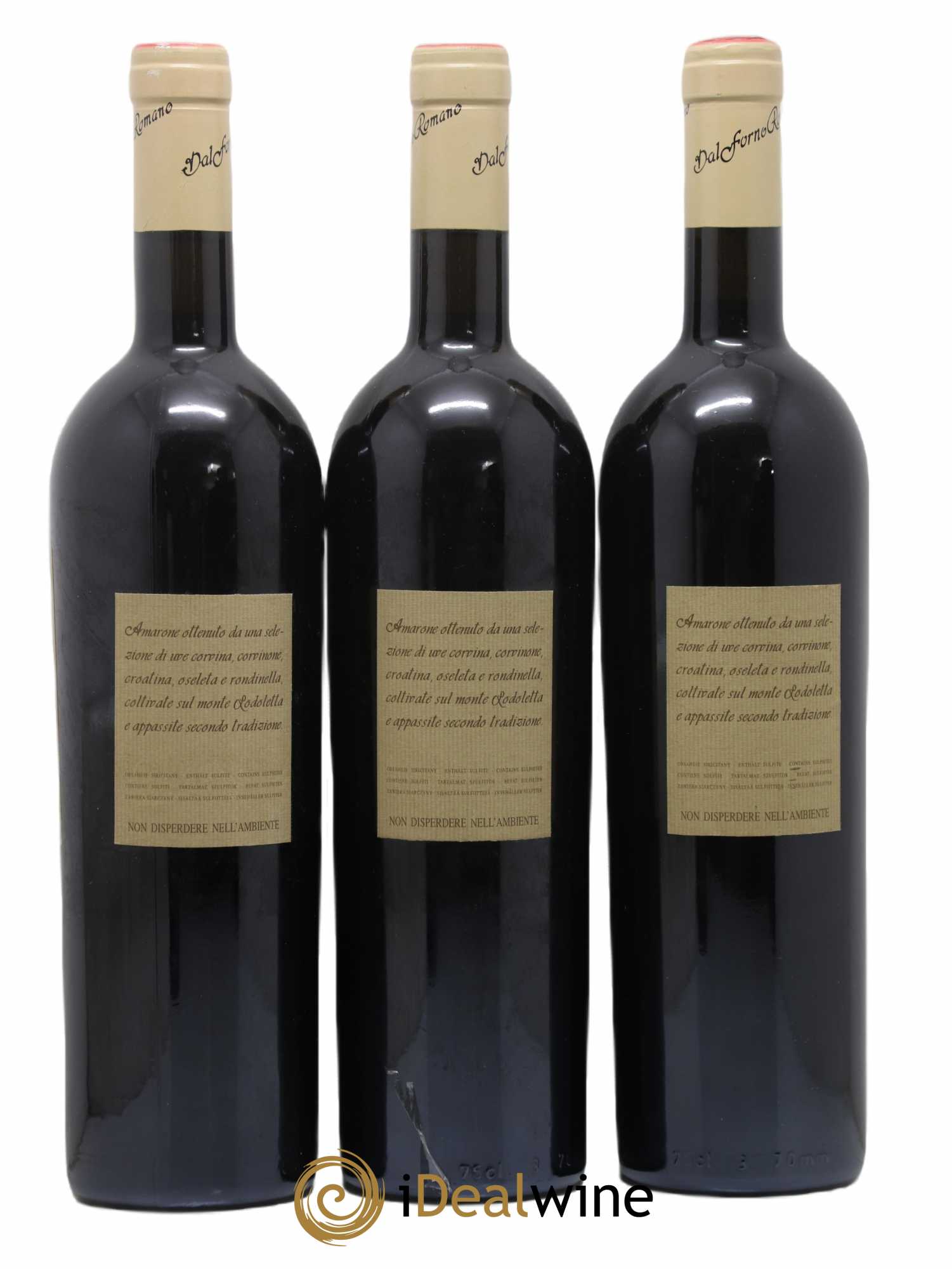 Amarone della Valpolicella DOCG Dal Forno Romano 2002 - Lot of 3 bottles - 1