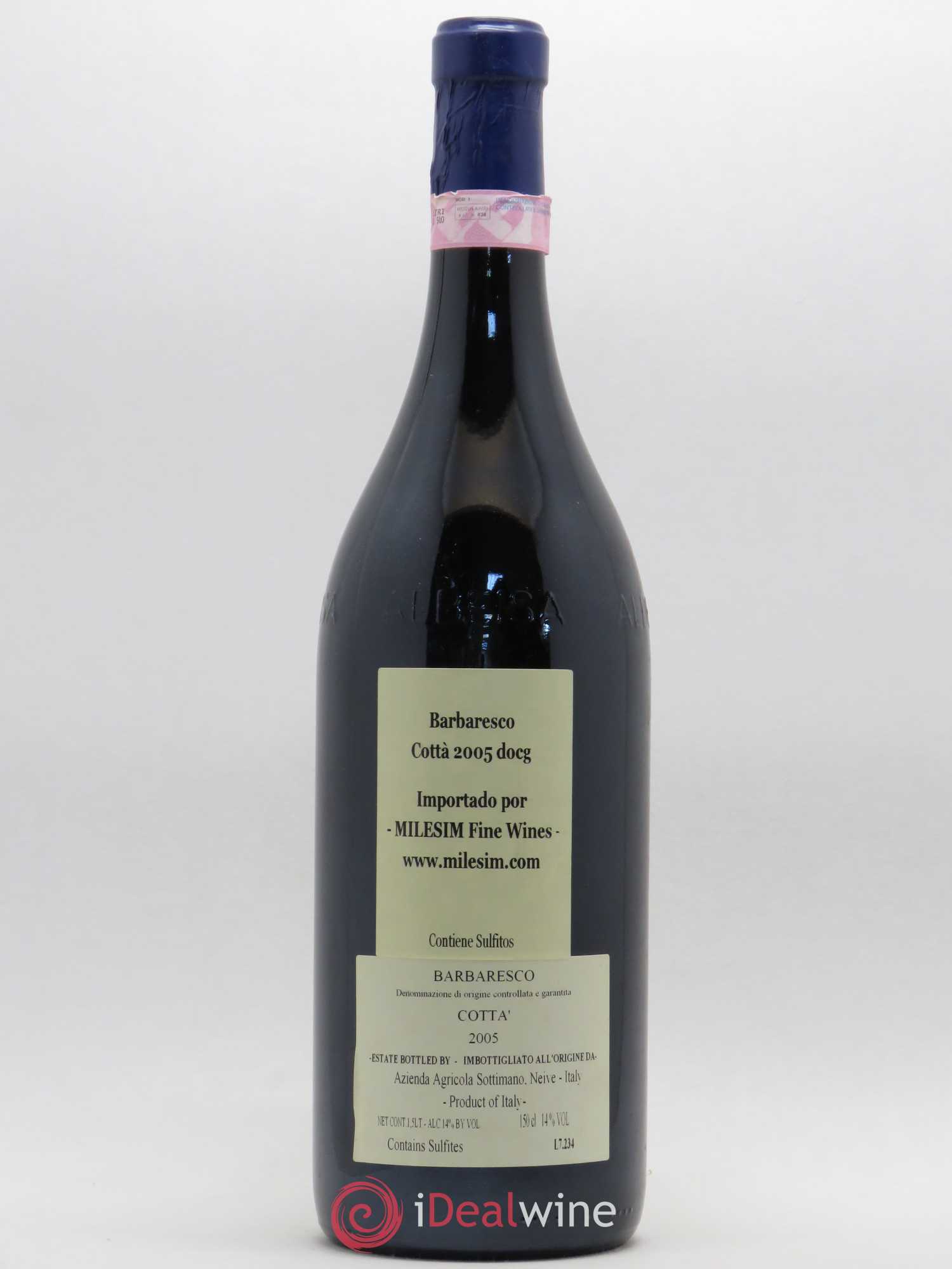 Barbaresco DOCG Cottà Sottimano Brichet 2005 - Lot de 1 magnum - 1