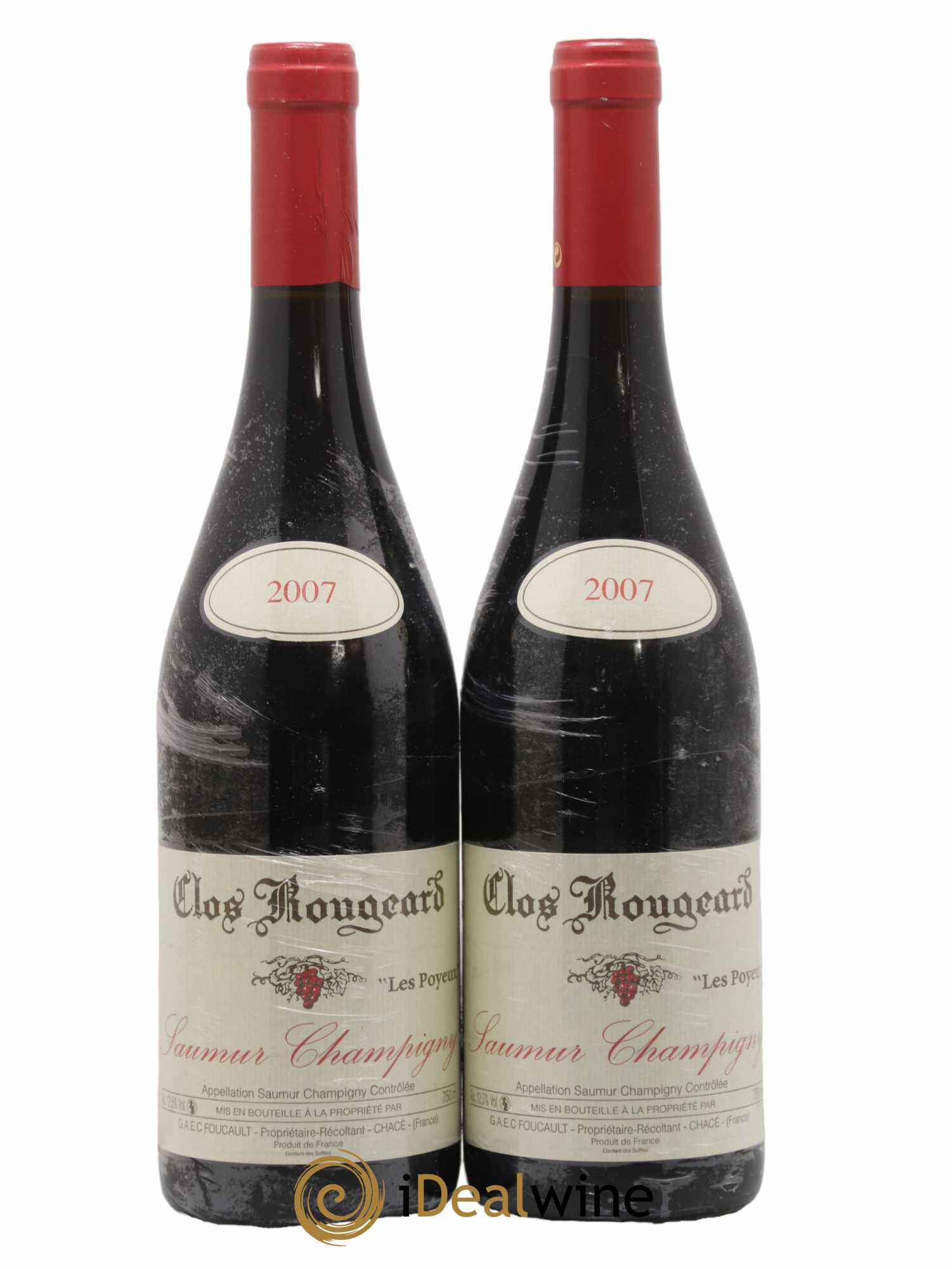 Saumur-Champigny Les Poyeux Clos Rougeard 2007 - Lot de 2 bouteilles - 0