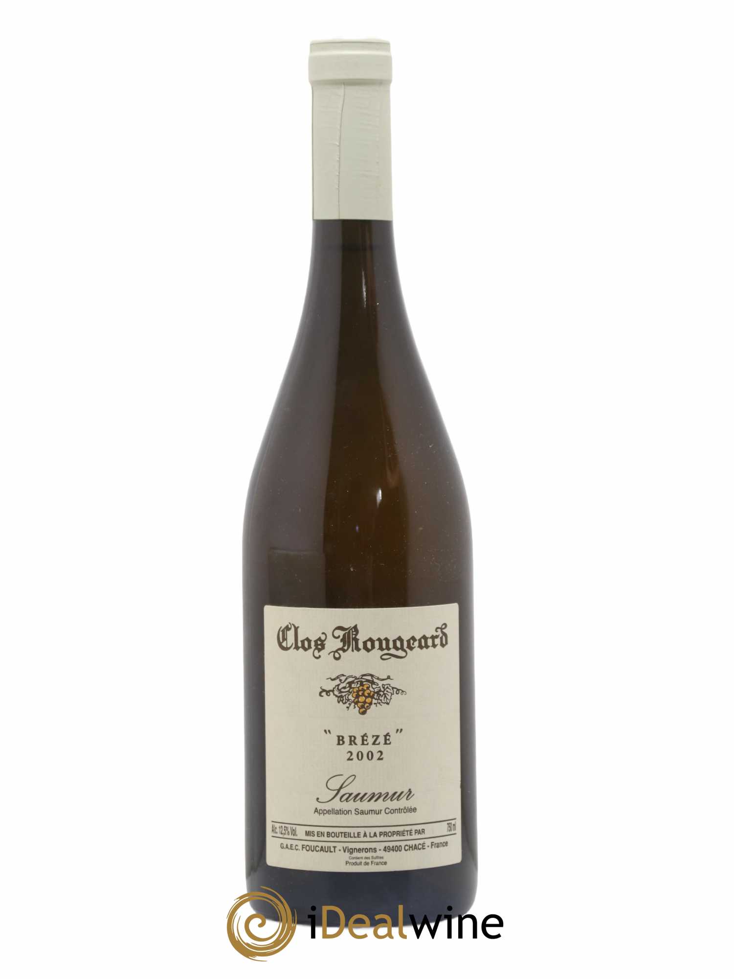 Saumur Brézé Clos Rougeard 2002 - Lot de 1 bouteille - 0