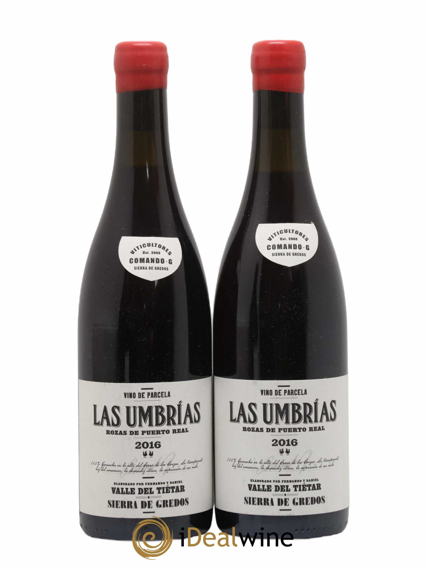 Vinos de Madrid DO Comando G Las Umbrias 2016 - Lot de 2 bouteilles - 0