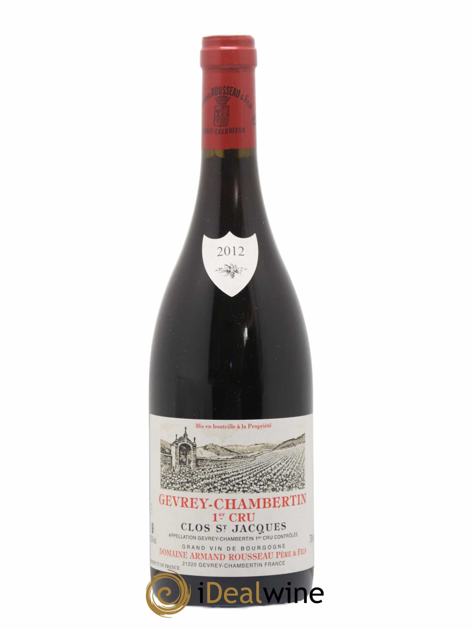 Gevrey-Chambertin 1er Cru Clos Saint-Jacques Armand Rousseau (Domaine) 2012 - Lot de 1 bouteille - 0