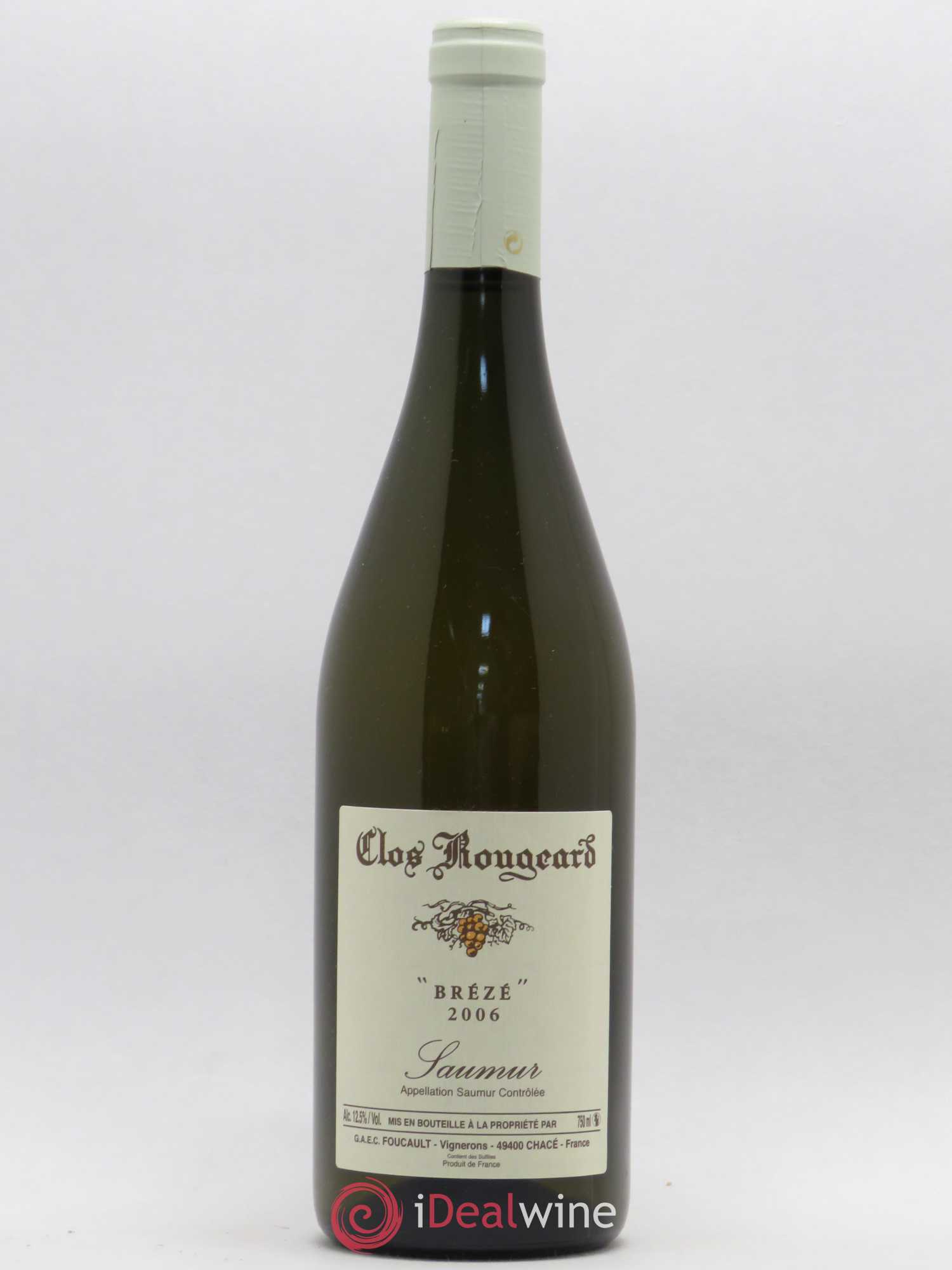 Saumur Brézé Clos Rougeard 2006 - Lot de 1 bouteille - 0