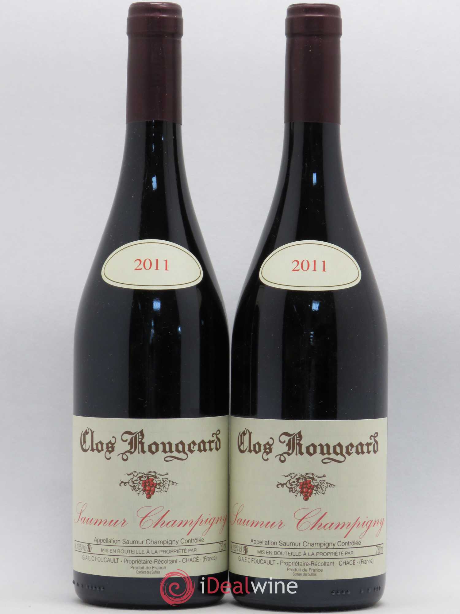 Saumur-Champigny Clos Rougeard 2011 - Lot de 2 bouteilles - 0