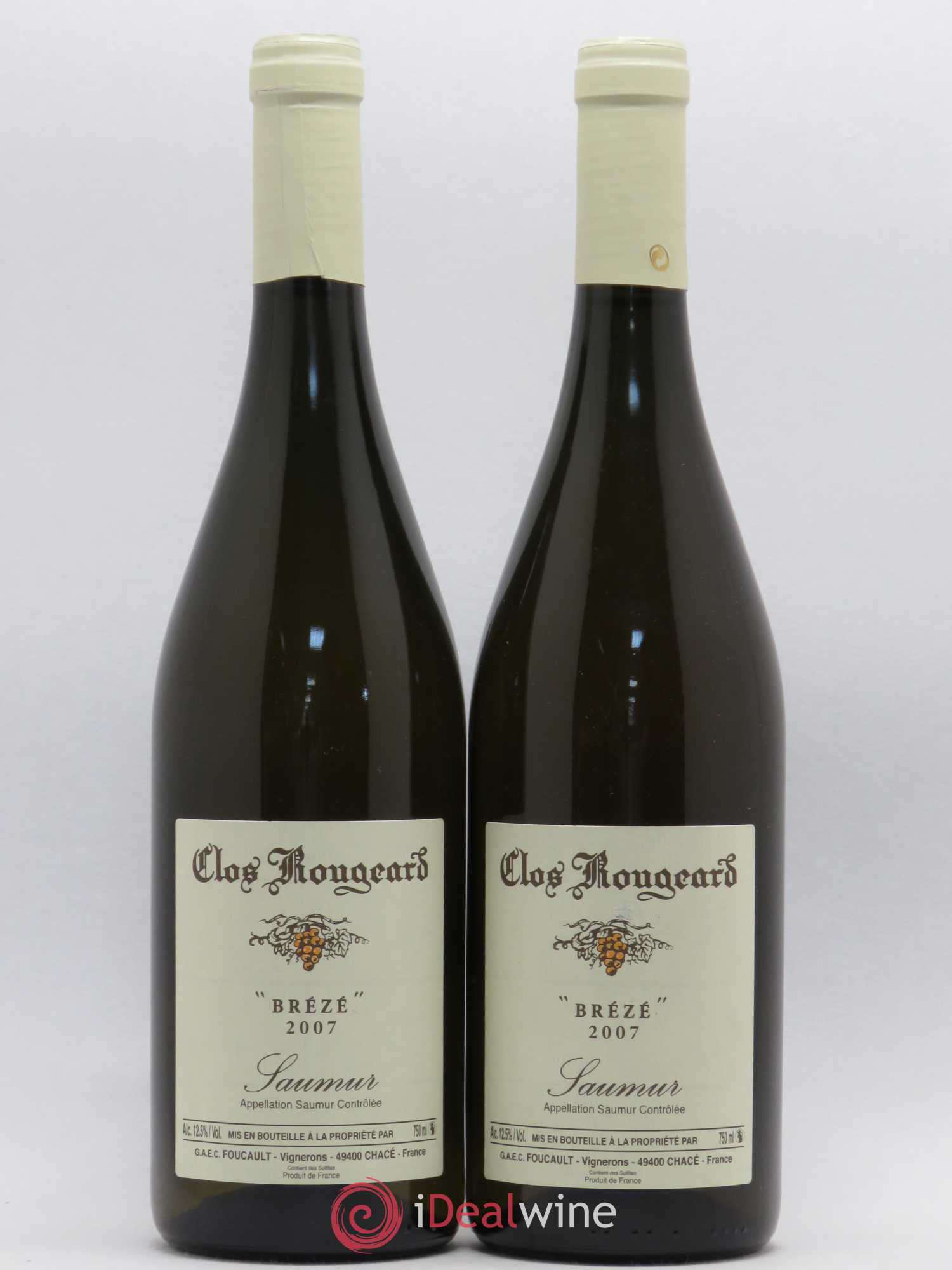 Saumur Brézé Clos Rougeard 2007 - Posten von 2 Flaschen - 0