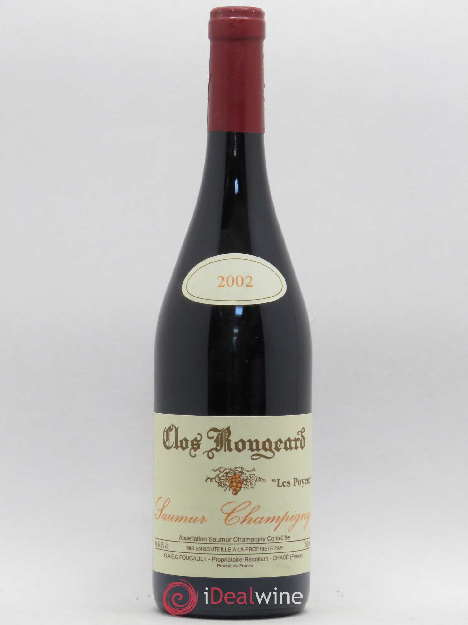 Saumur-Champigny Les Poyeux Clos Rougeard 2002 - Lot de 1 bouteille - 0