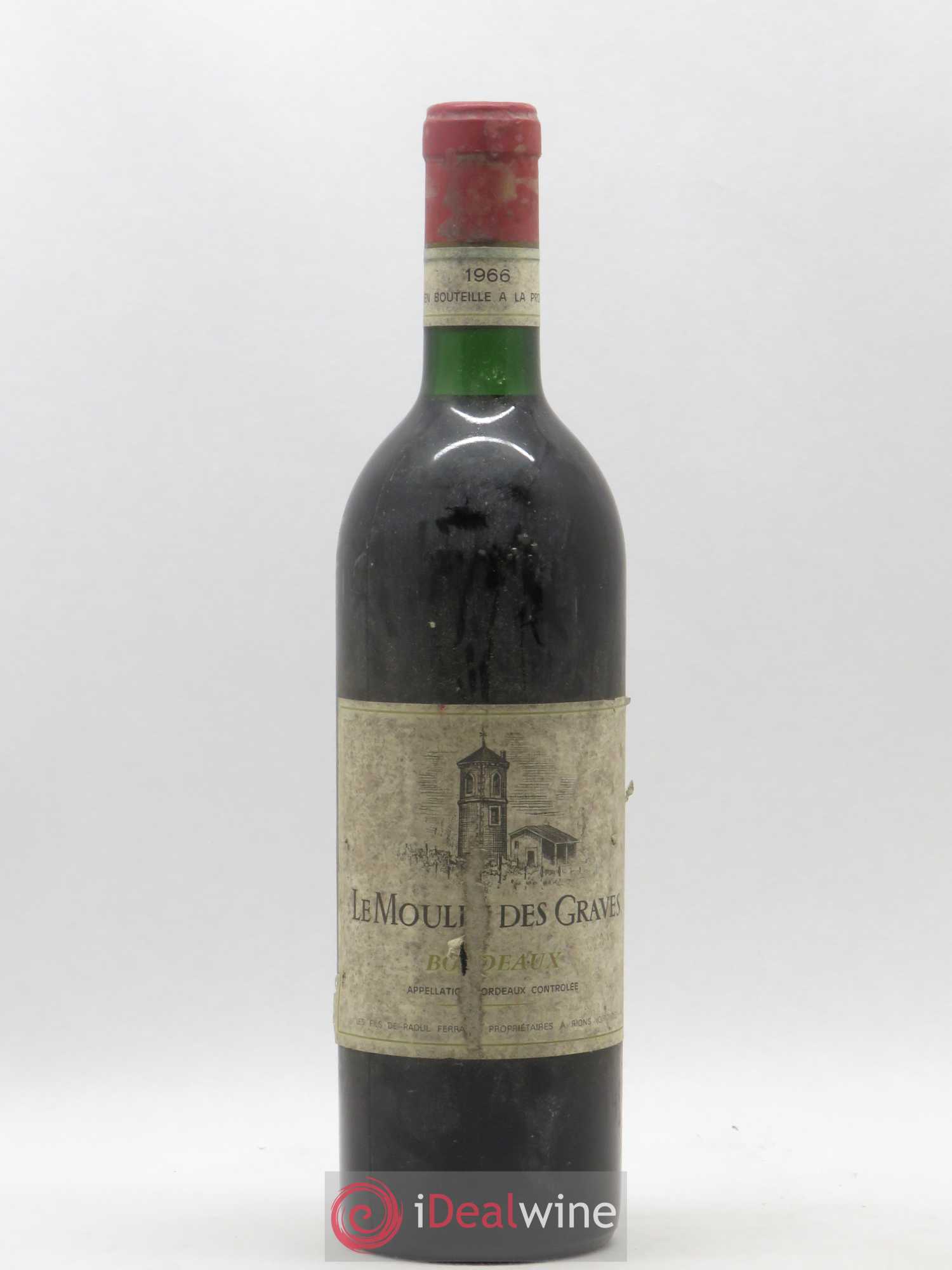 Saint-Émilion Moulin des Graves (sans prix de réserve) 1966 - Posten von 1 Flasche - 0