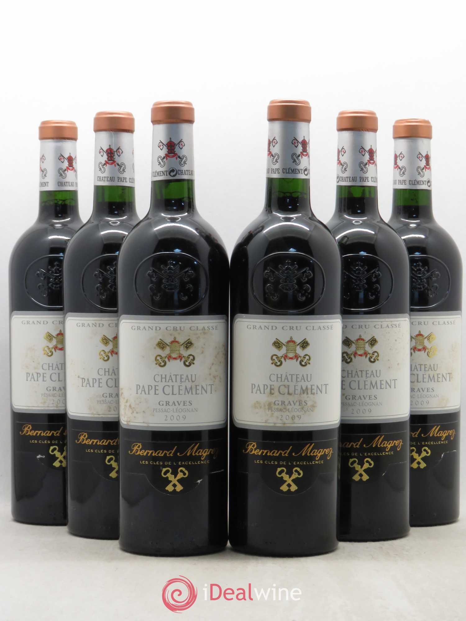 Château Pape Clément Cru Classé de Graves 2009 - Lot de 6 bouteilles - 0