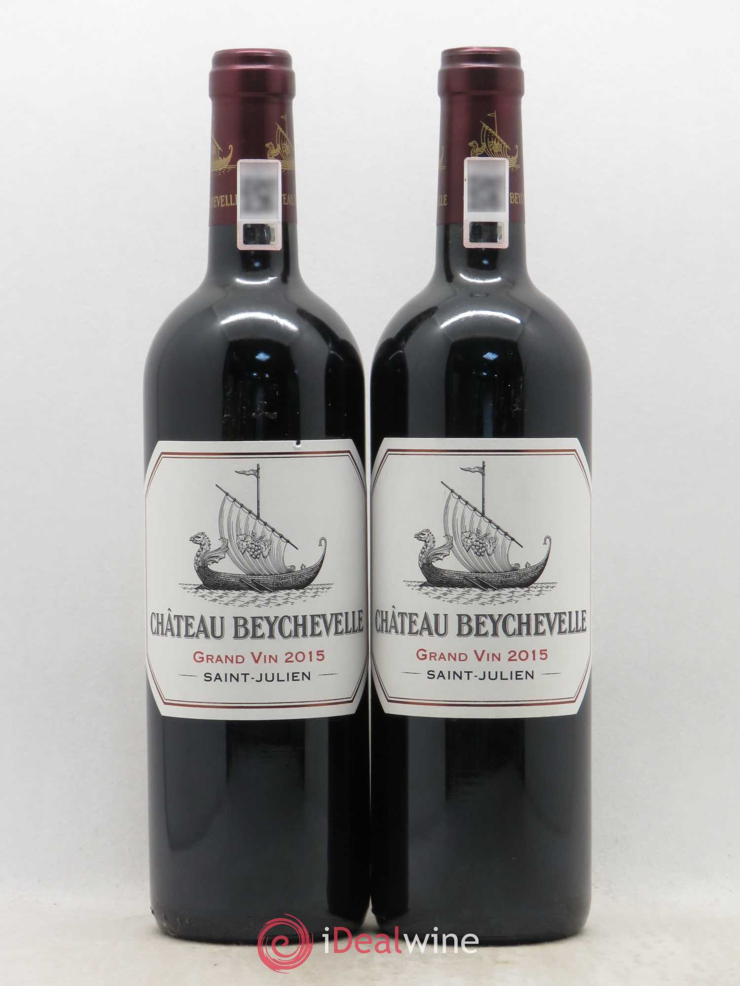 Château Beychevelle 4ème Grand Cru Classé 2015 - Lot de 2 bouteilles - 0