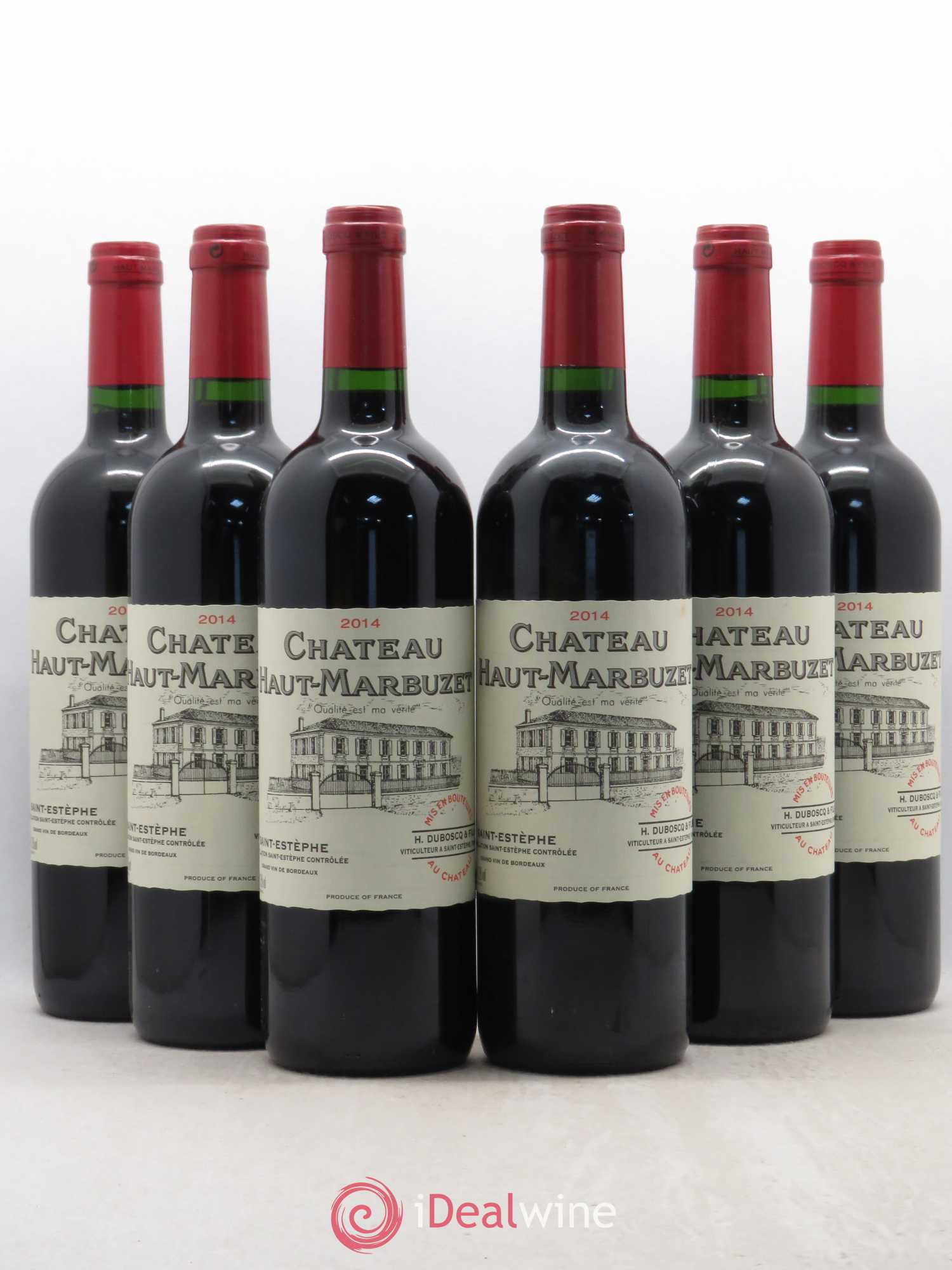 Château Haut Marbuzet 2014 - Lot de 6 bouteilles - 0