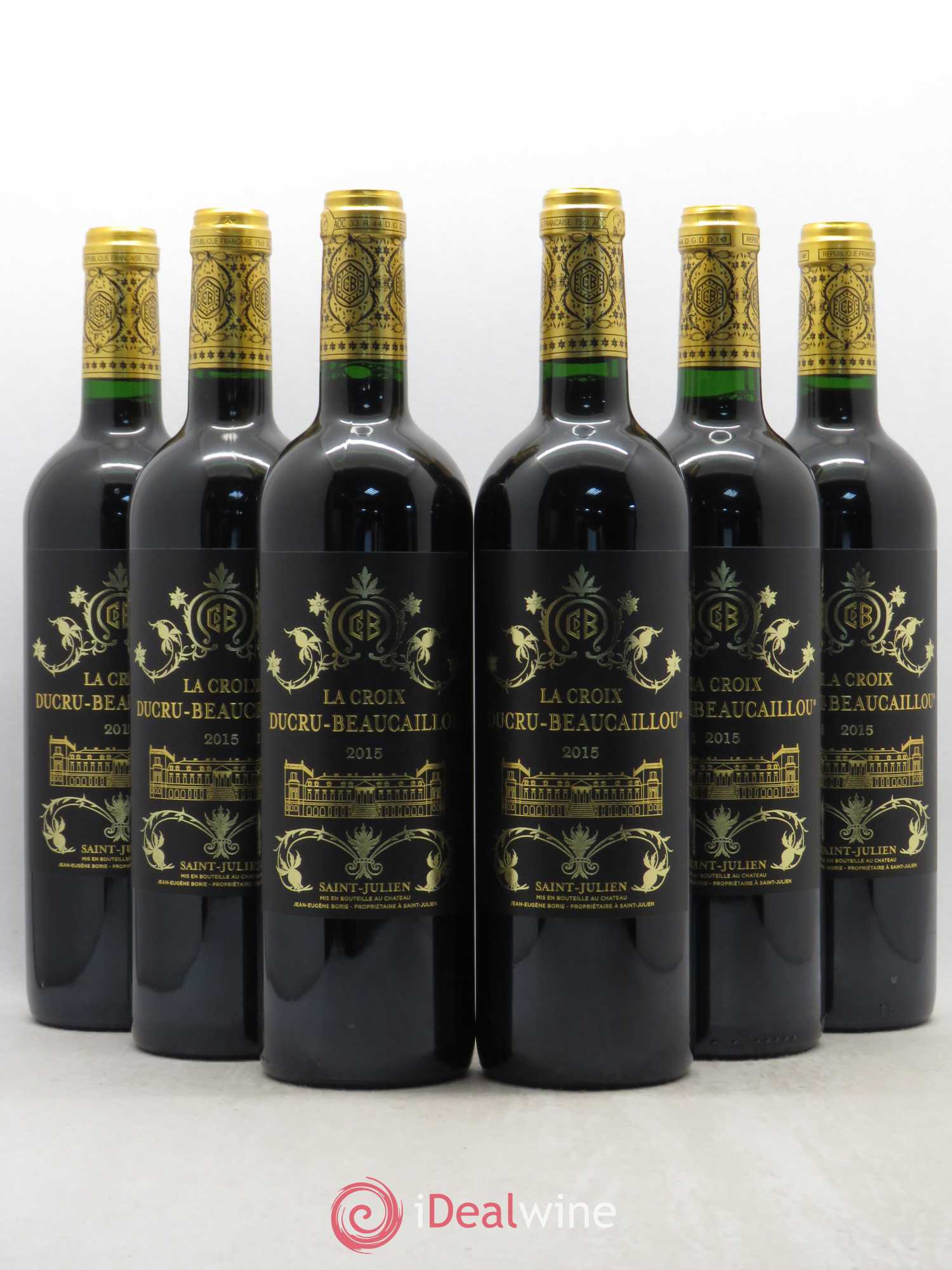 La Croix de Beaucaillou Second Vin 2015 - Lot de 6 bouteilles - 0