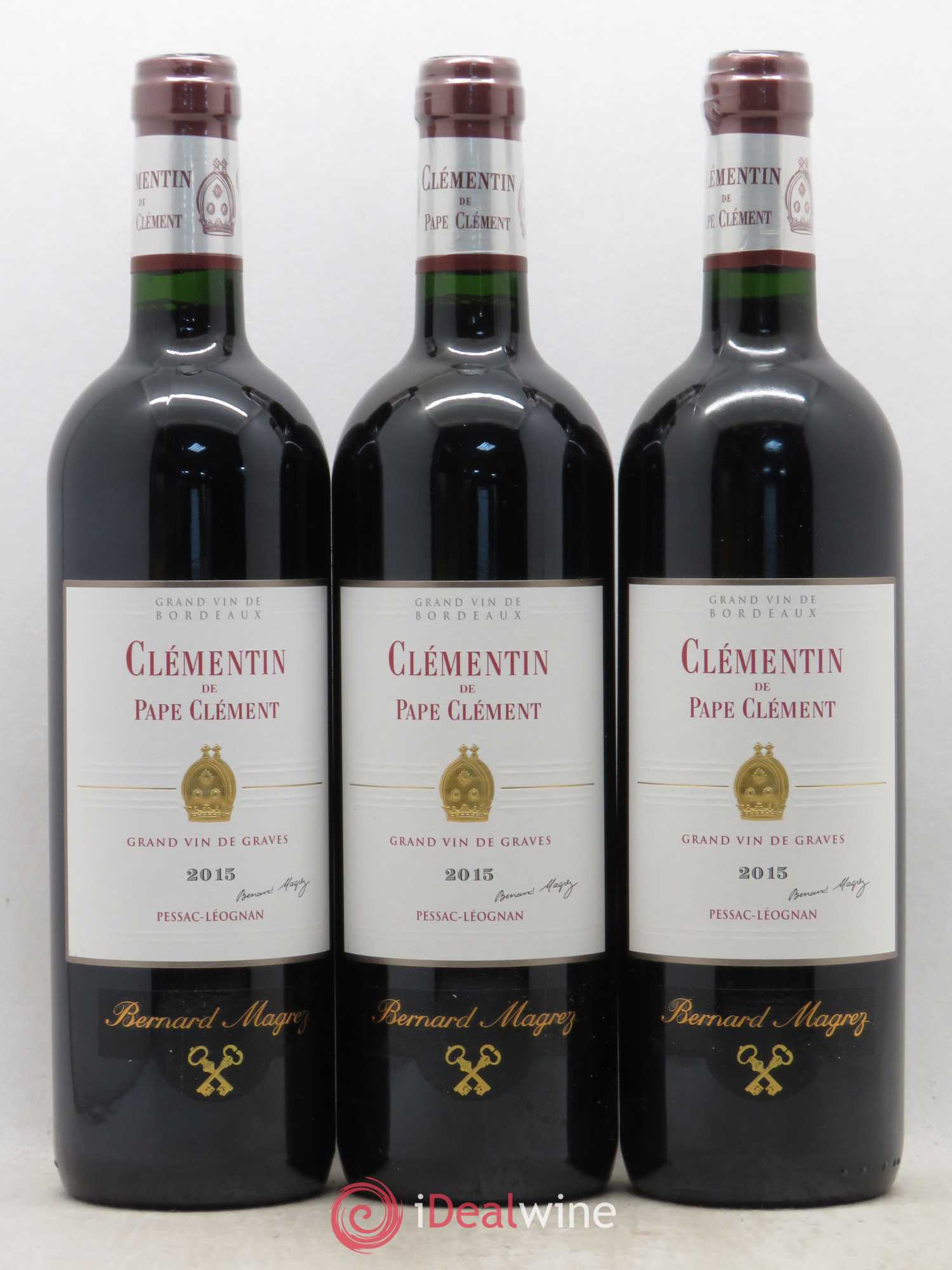 Le Clémentin de Pape Clément Second Vin 2015 - Lot de 6 bouteilles - 2