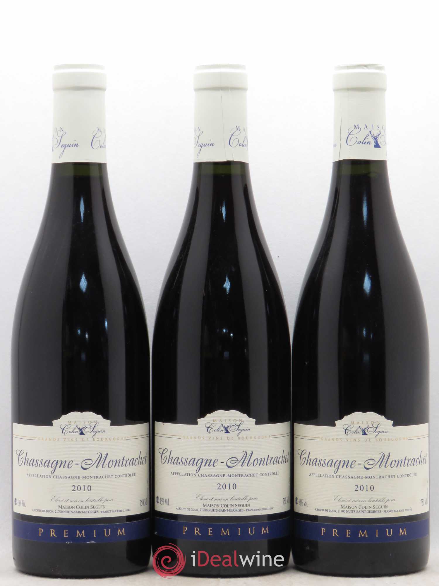 Chassagne-Montrachet Colin Seguin 2010 - Lot de 3 bouteilles - 0