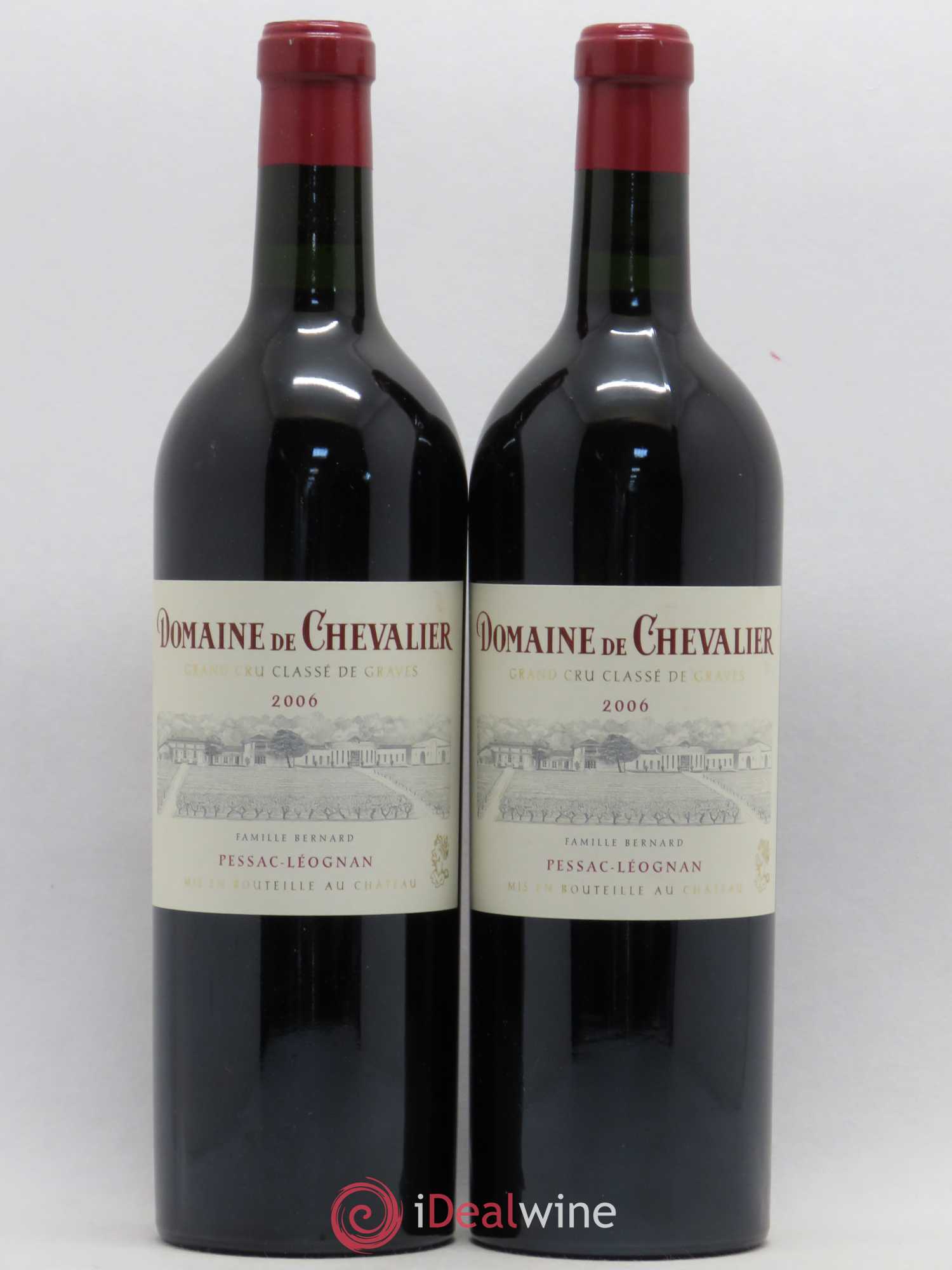 Domaine de Chevalier Cru Classé de Graves 2006 - Lot de 2 bouteilles - 0
