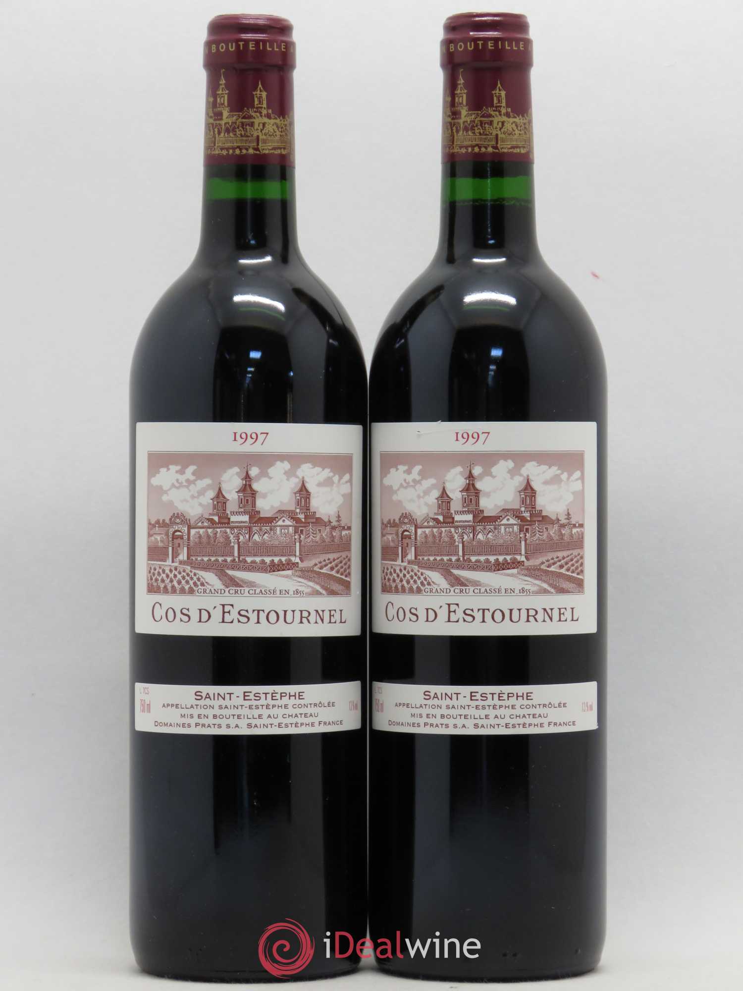Cos d'Estournel 2ème Grand Cru Classé 1997 - Lot de 2 bouteilles - 0