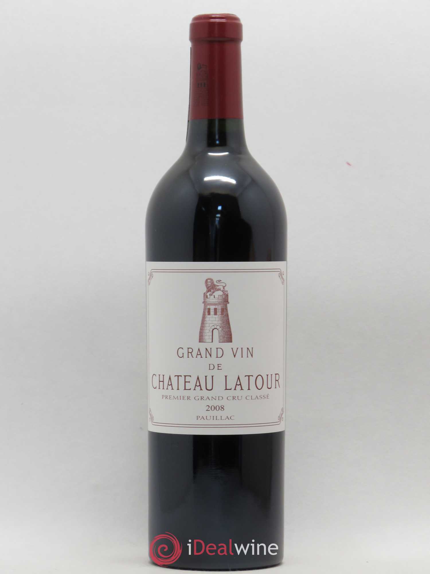Château Latour 1er Grand Cru Classé 2008 - Lot de 1 bouteille - 0