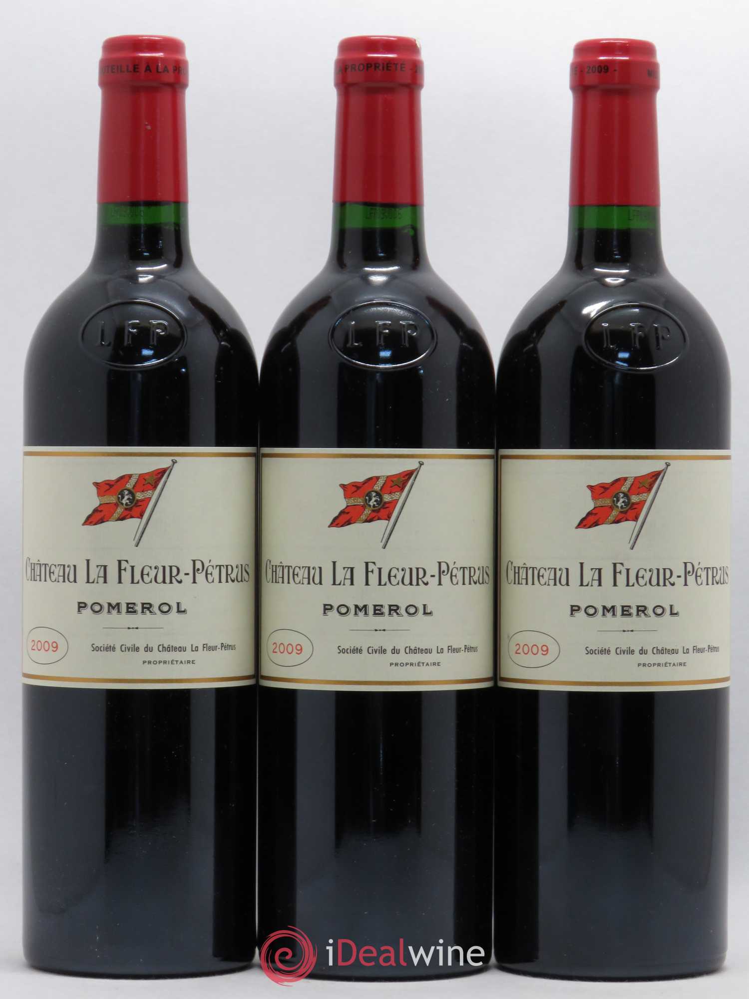 Château la Fleur Petrus 2009 - Lot de 3 bouteilles - 0