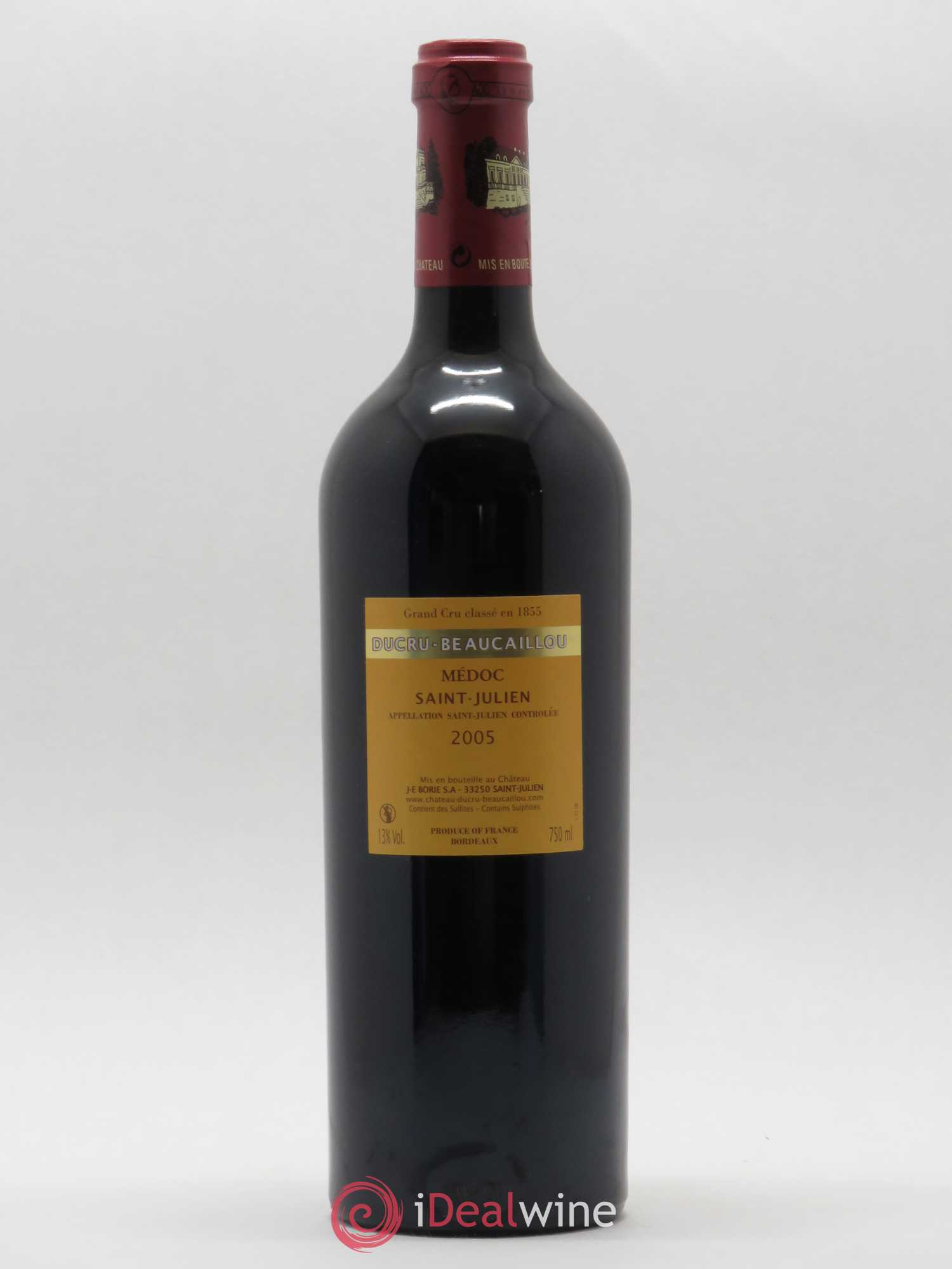 Château Ducru Beaucaillou 2ème Grand Cru Classé 2005 - Lot de 1 bouteille - 1