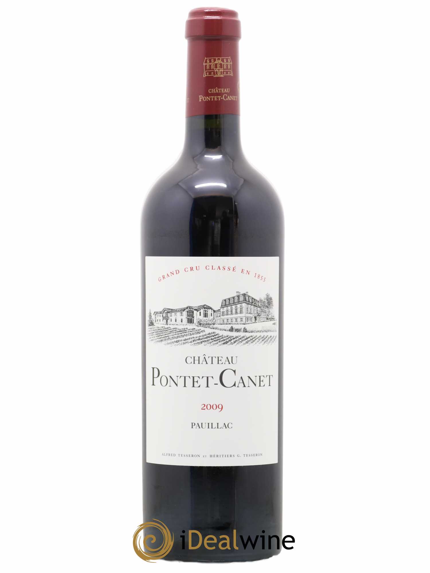 Château Pontet Canet 5ème Grand Cru Classé 2009 - Lot de 1 bouteille - 0