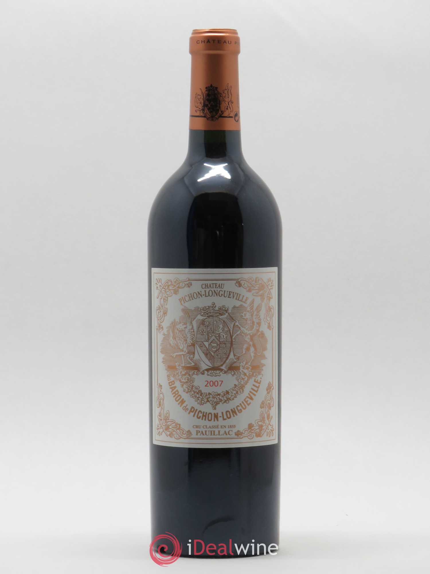 Pichon Longueville Baron 2ème Grand Cru Classé 2007 - Lot de 1 bouteille - 0