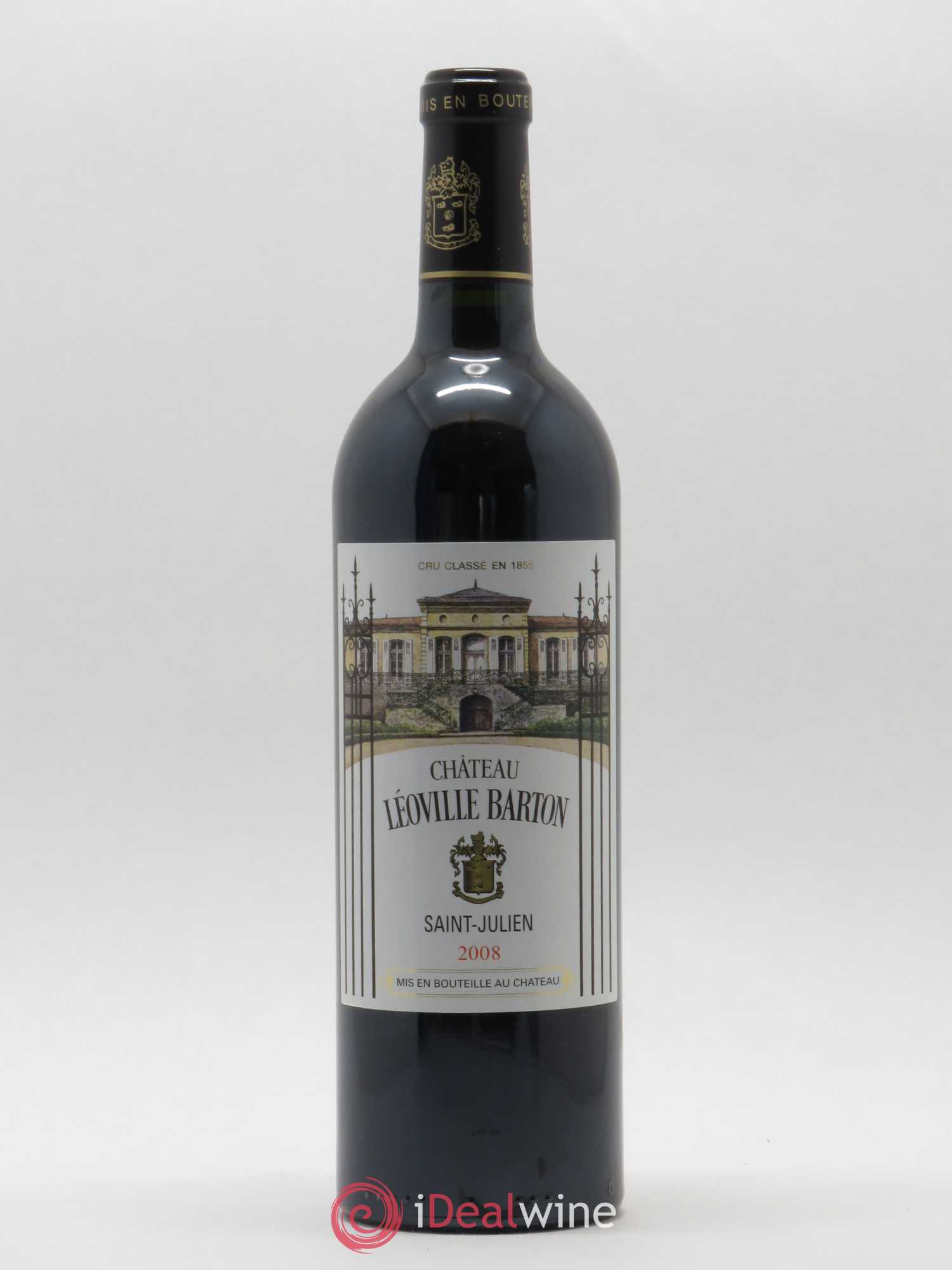 Château Léoville Barton 2ème Grand Cru Classé 2008 - Lot de 1 bouteille - 0