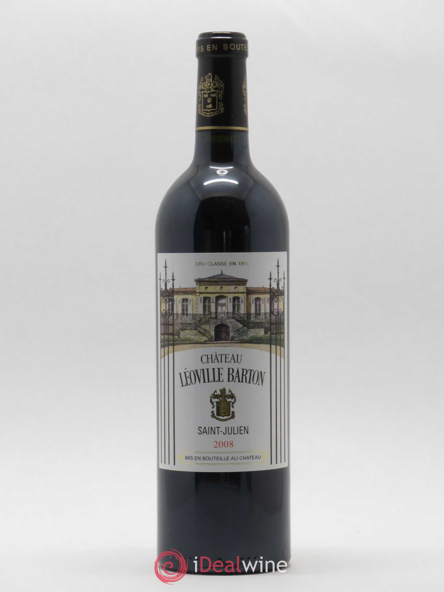 Château Léoville Barton 2ème Grand Cru Classé 2008 - Lot de 1 bouteille - 0