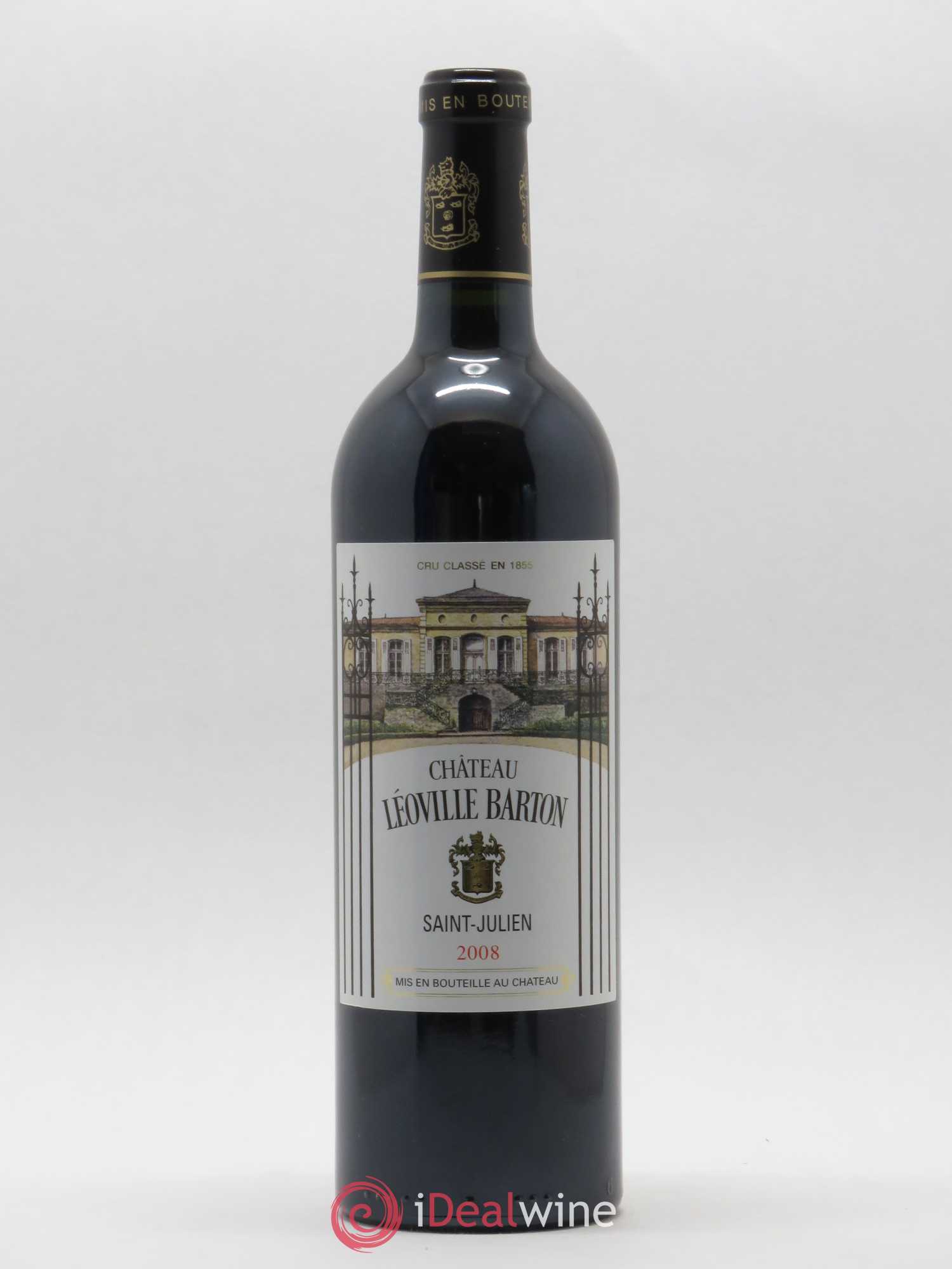 Château Léoville Barton 2ème Grand Cru Classé 2008 - Lot de 1 bouteille - 0